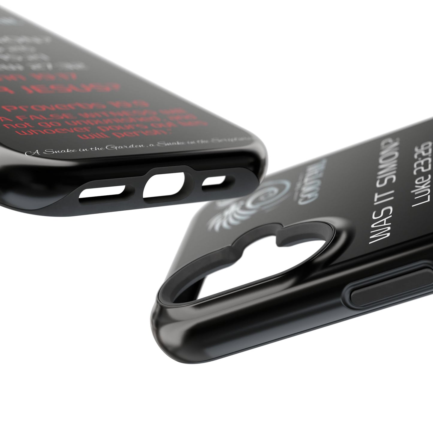 Who Carried the Cross Inconsistency - (iPhone & Samsung Galaxy) Phone Case
