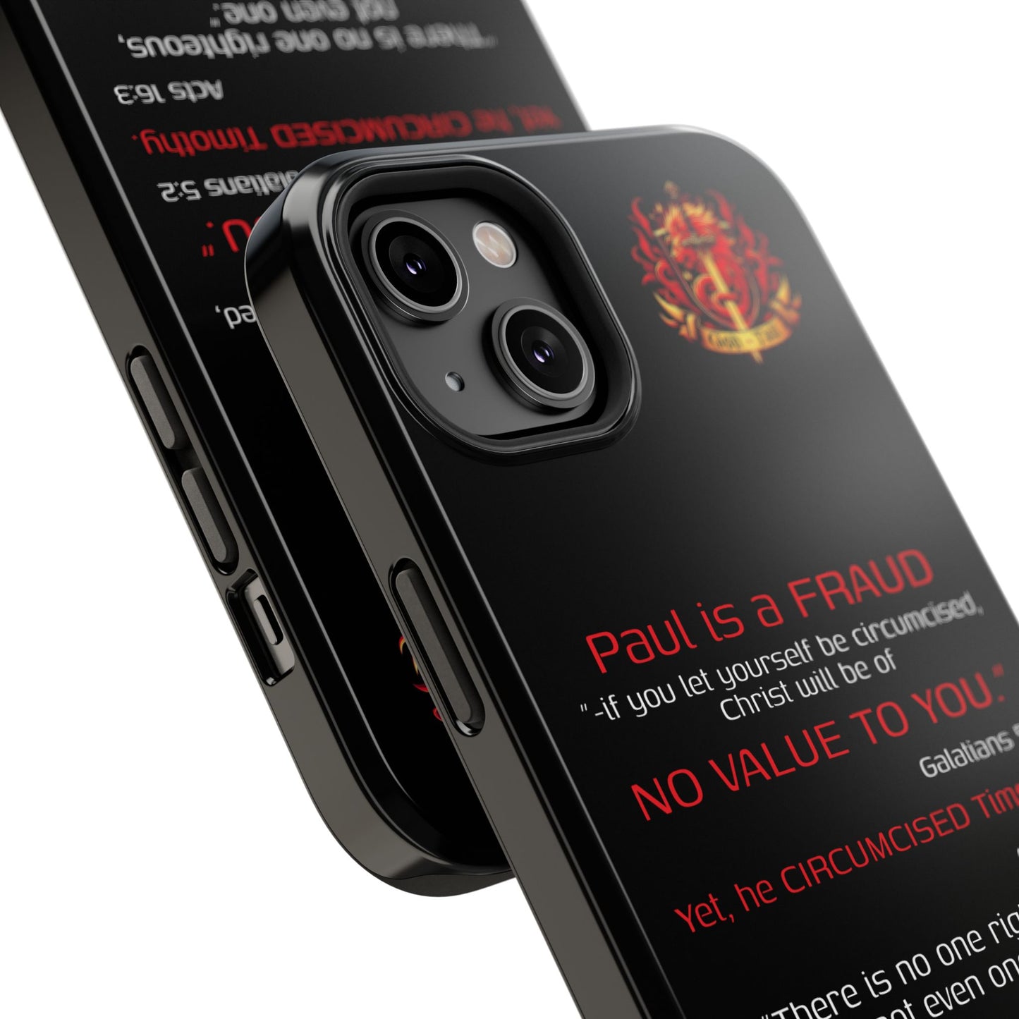 Paul's Inconsistent Philosophy - (iPhone & Samsung Galaxy) Phone Case