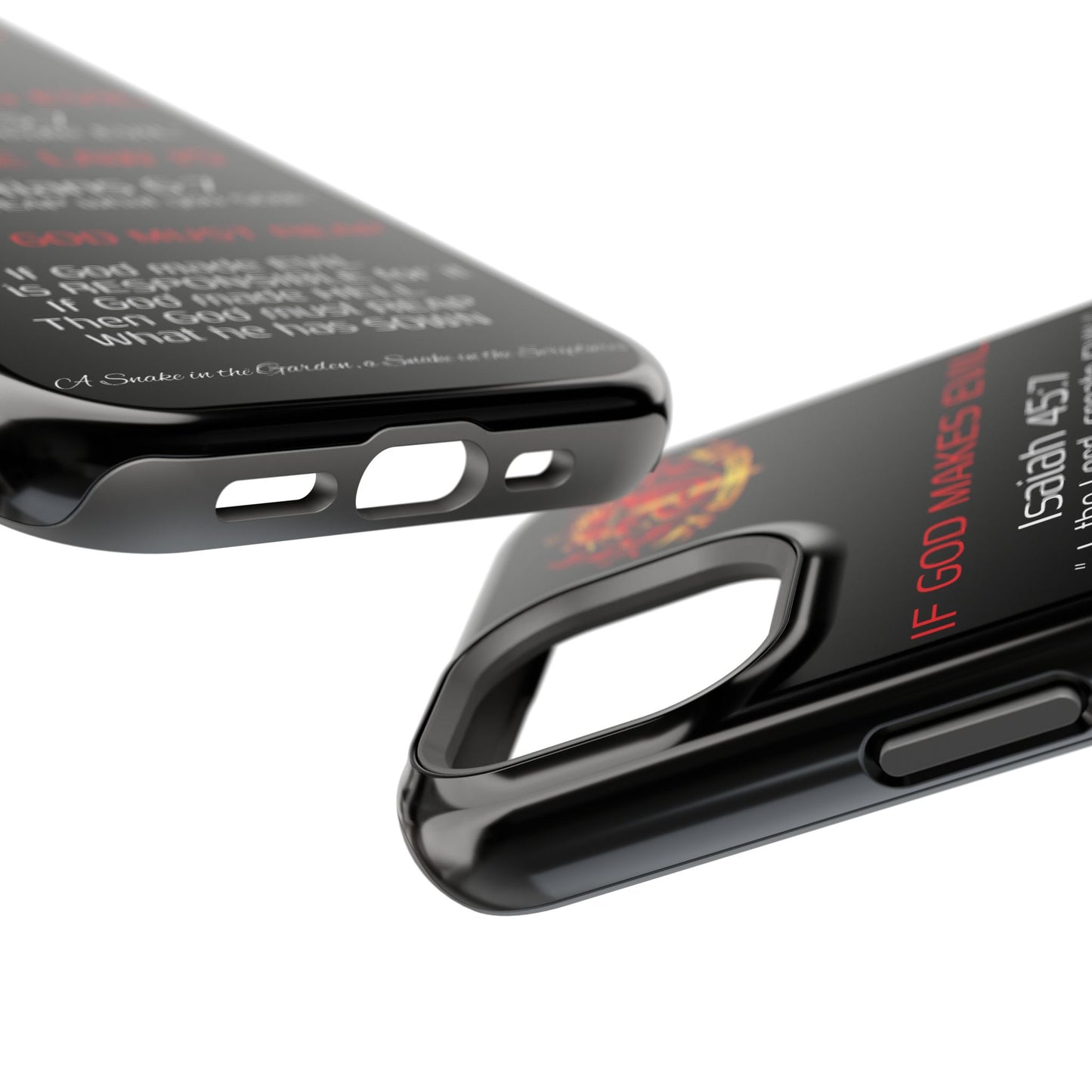 Inconsistency of God Creating Evil - (iPhone and Samsung Galaxy) Phone Case