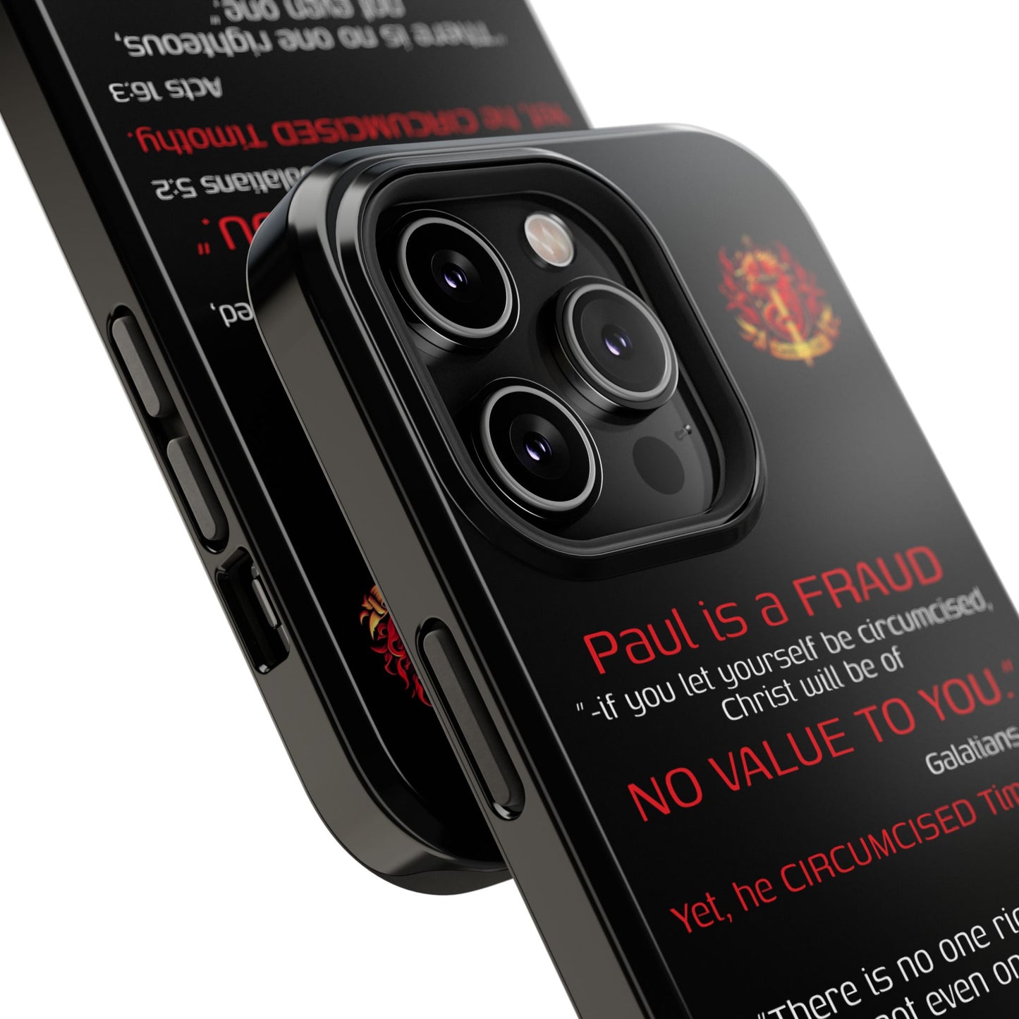 Paul's Inconsistent Philosophy - (iPhone & Samsung Galaxy) Phone Case