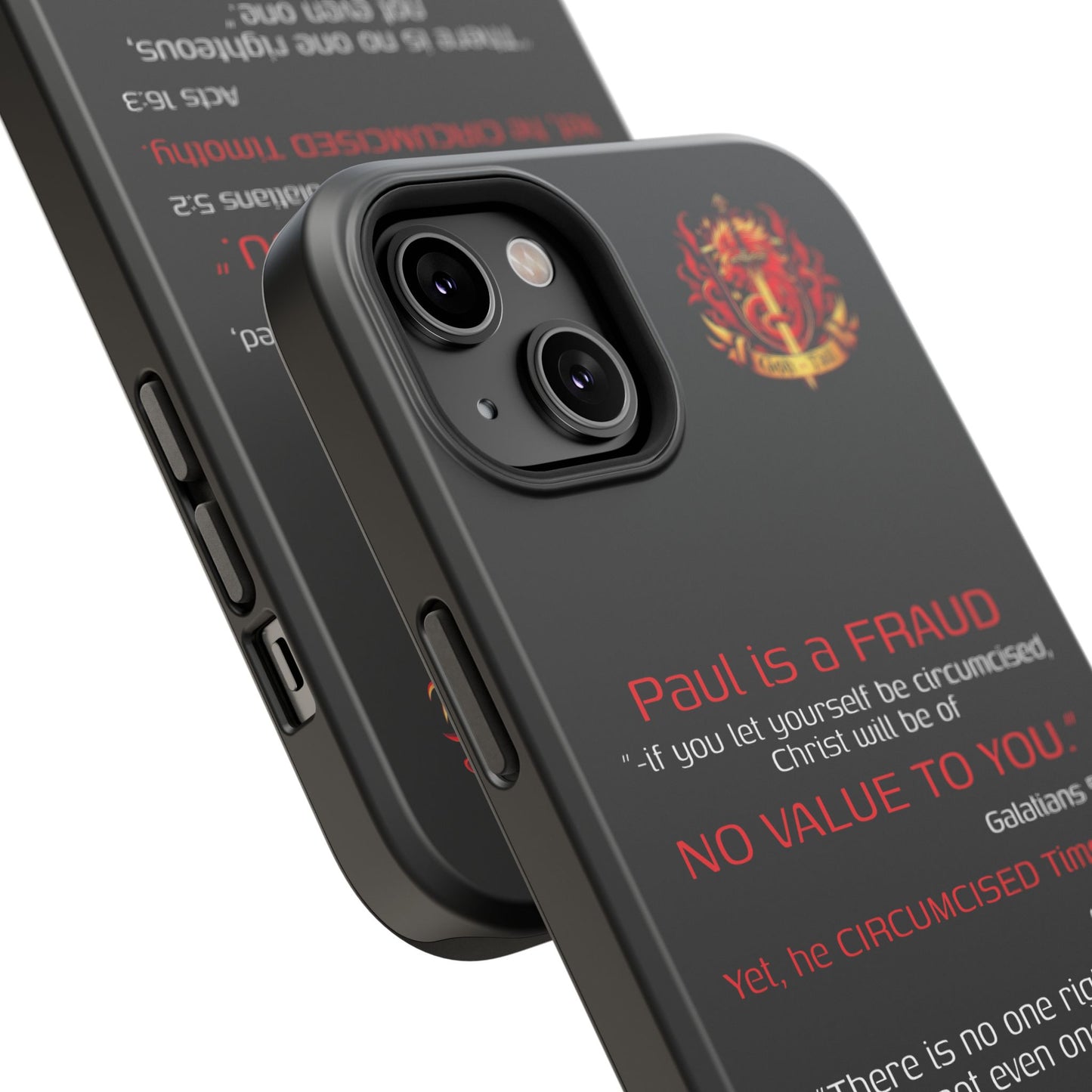 Paul's Inconsistent Philosophy - (iPhone & Samsung Galaxy) Phone Case