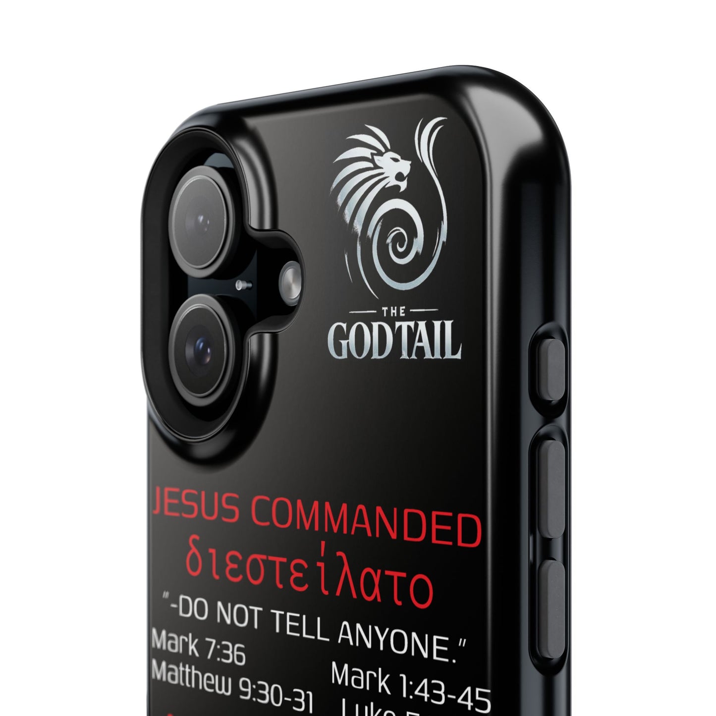 Jesus Leading to Sin Inconsistency - (iPhone & Samsung Galaxy) Phone Case