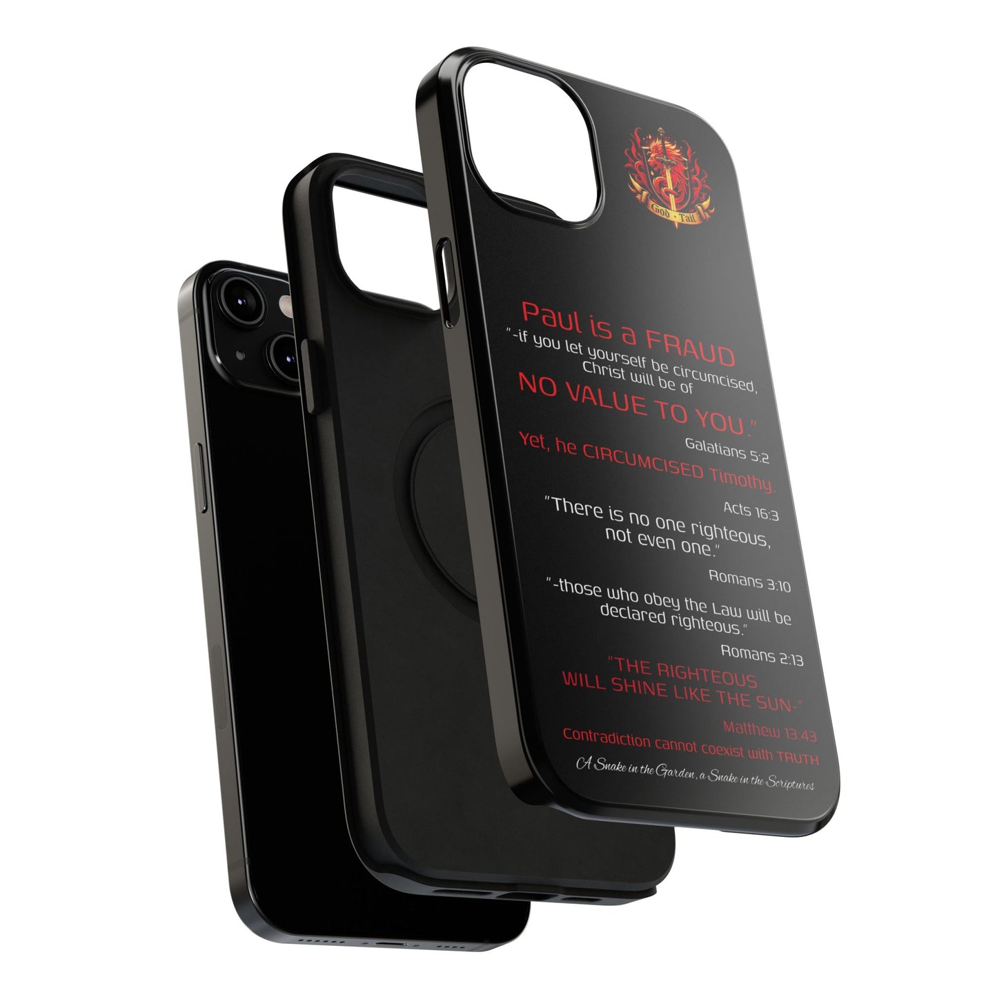 Paul's Inconsistent Philosophy - (iPhone & Samsung Galaxy) Phone Case