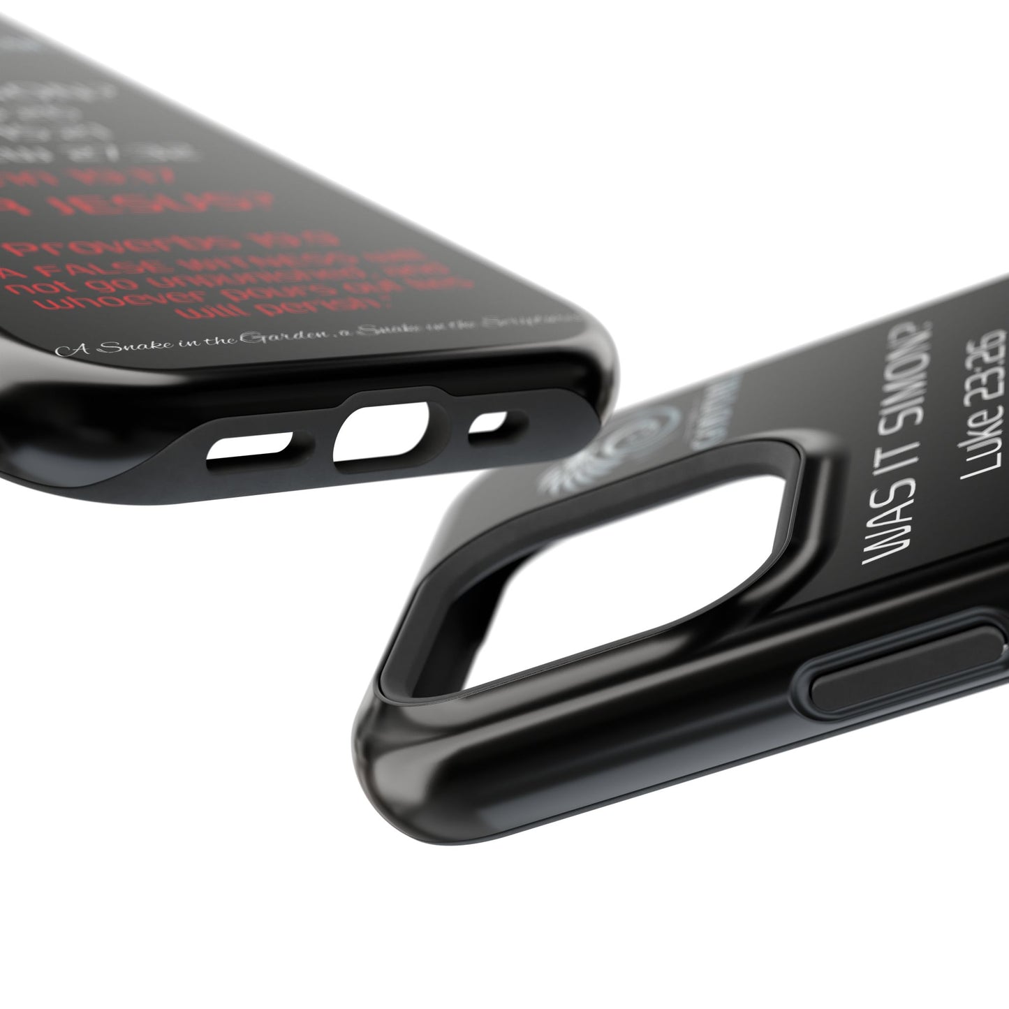 Who Carried the Cross Inconsistency - (iPhone & Samsung Galaxy) Phone Case
