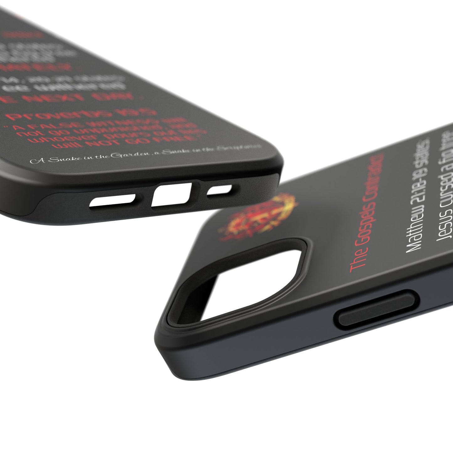 Fig Tree Inconsistency (iPhone & Samsung Galaxy) Religious iPhone Case