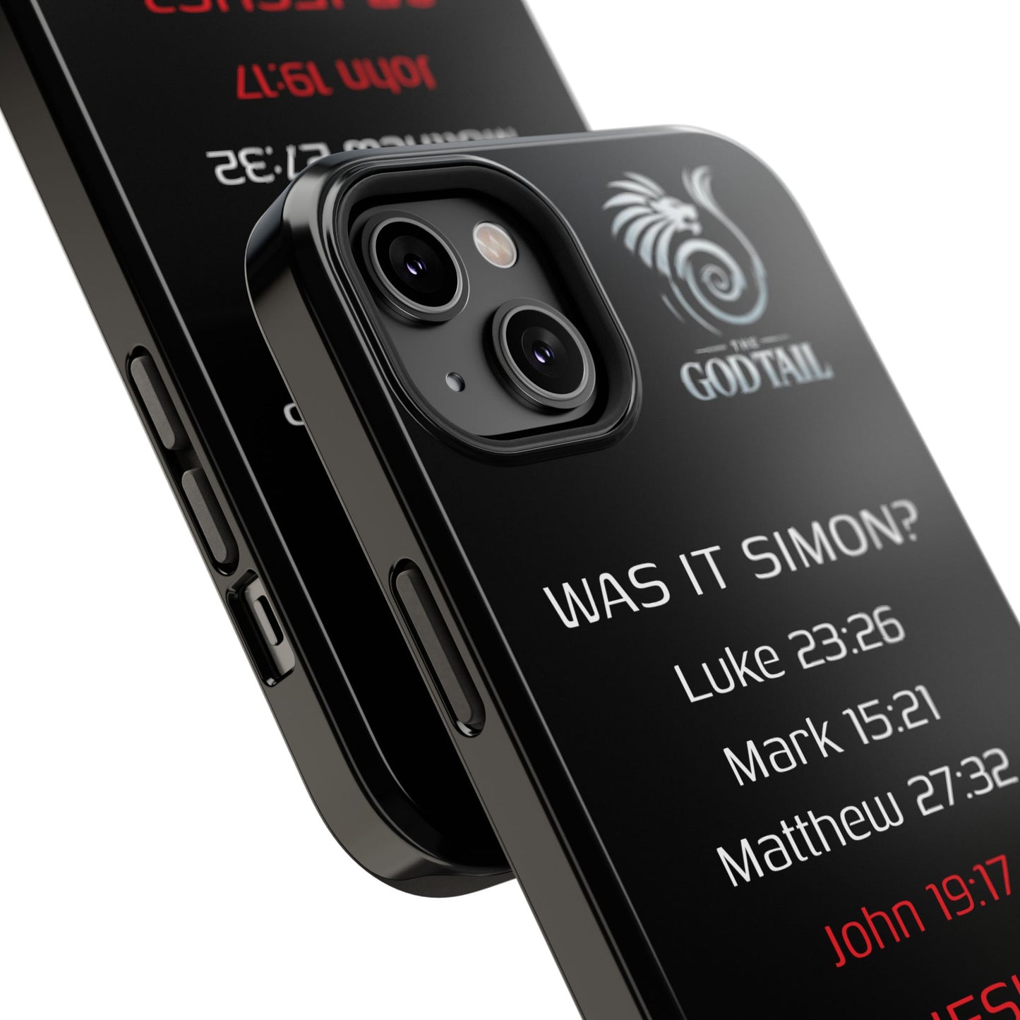 Who Carried the Cross Inconsistency - (iPhone & Samsung Galaxy) Phone Case