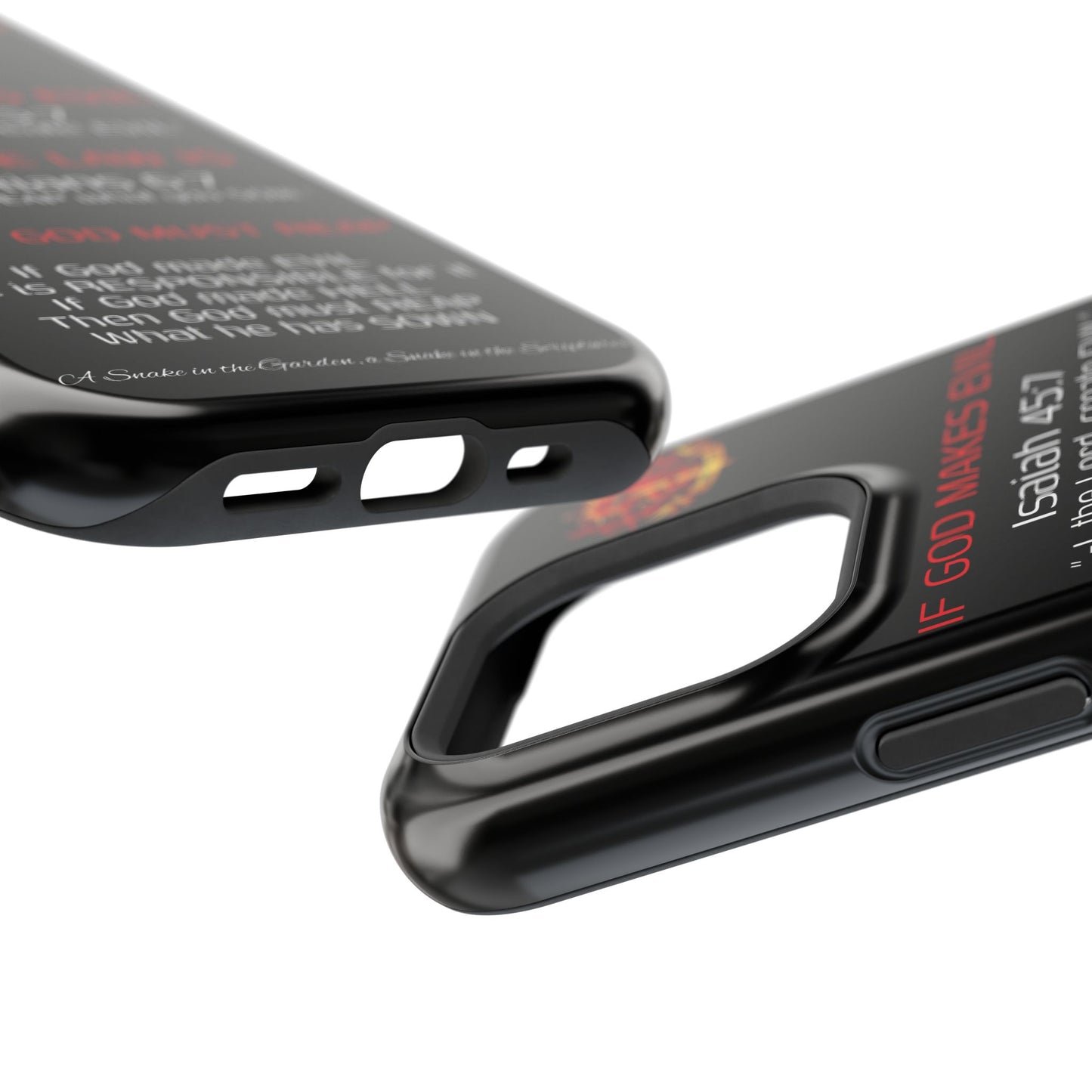 Inconsistency of God Creating Evil - (iPhone and Samsung Galaxy) Phone Case