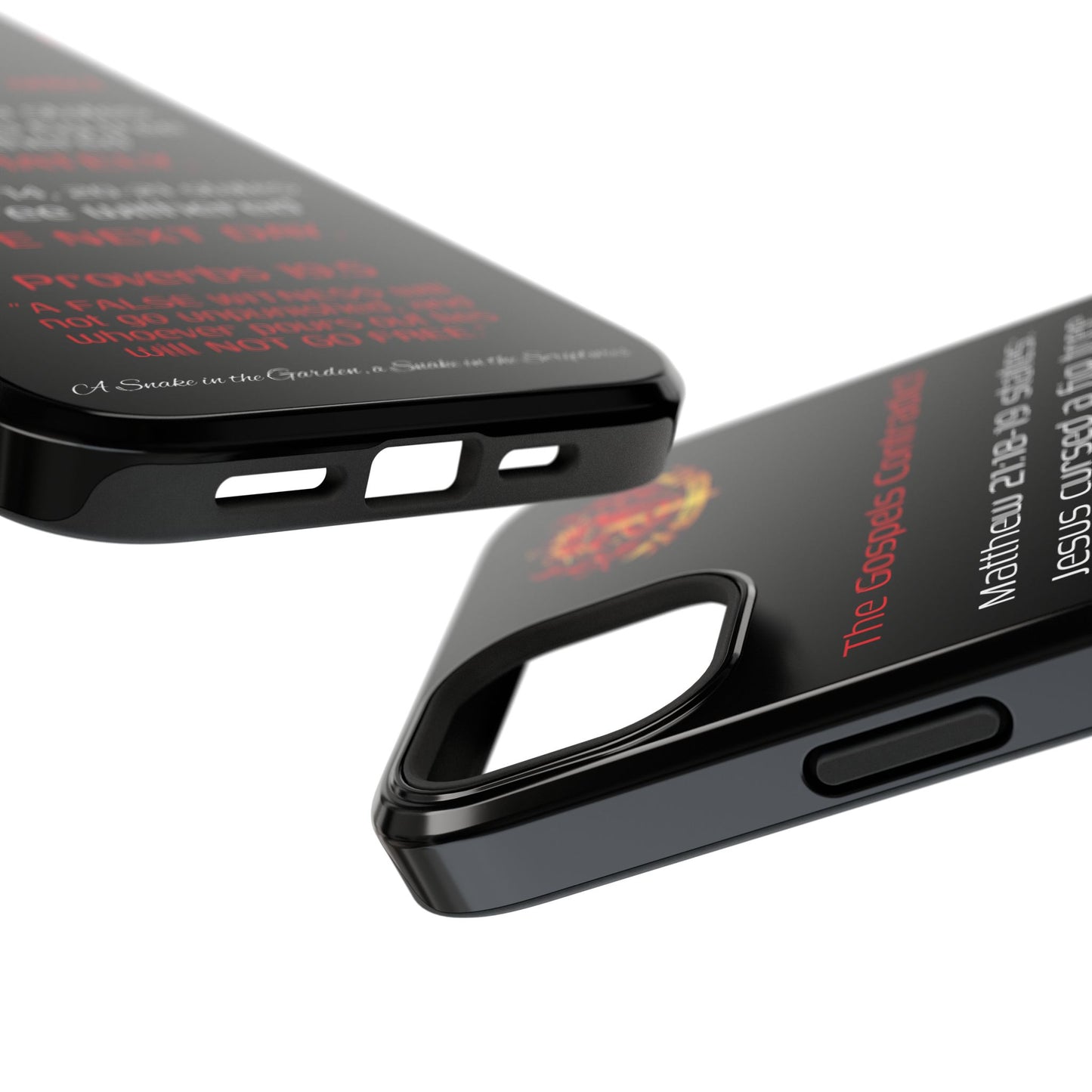 Fig Tree Inconsistency (iPhone & Samsung Galaxy) Religious iPhone Case
