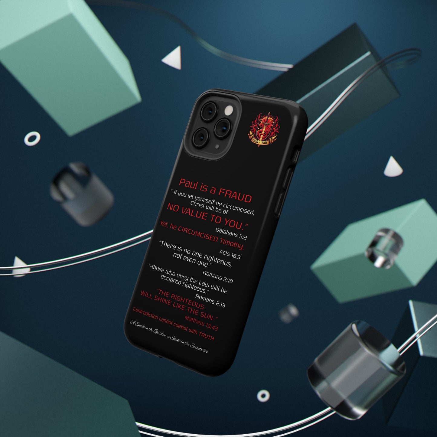 Paul's Inconsistent Philosophy - (iPhone & Samsung Galaxy) Phone Case