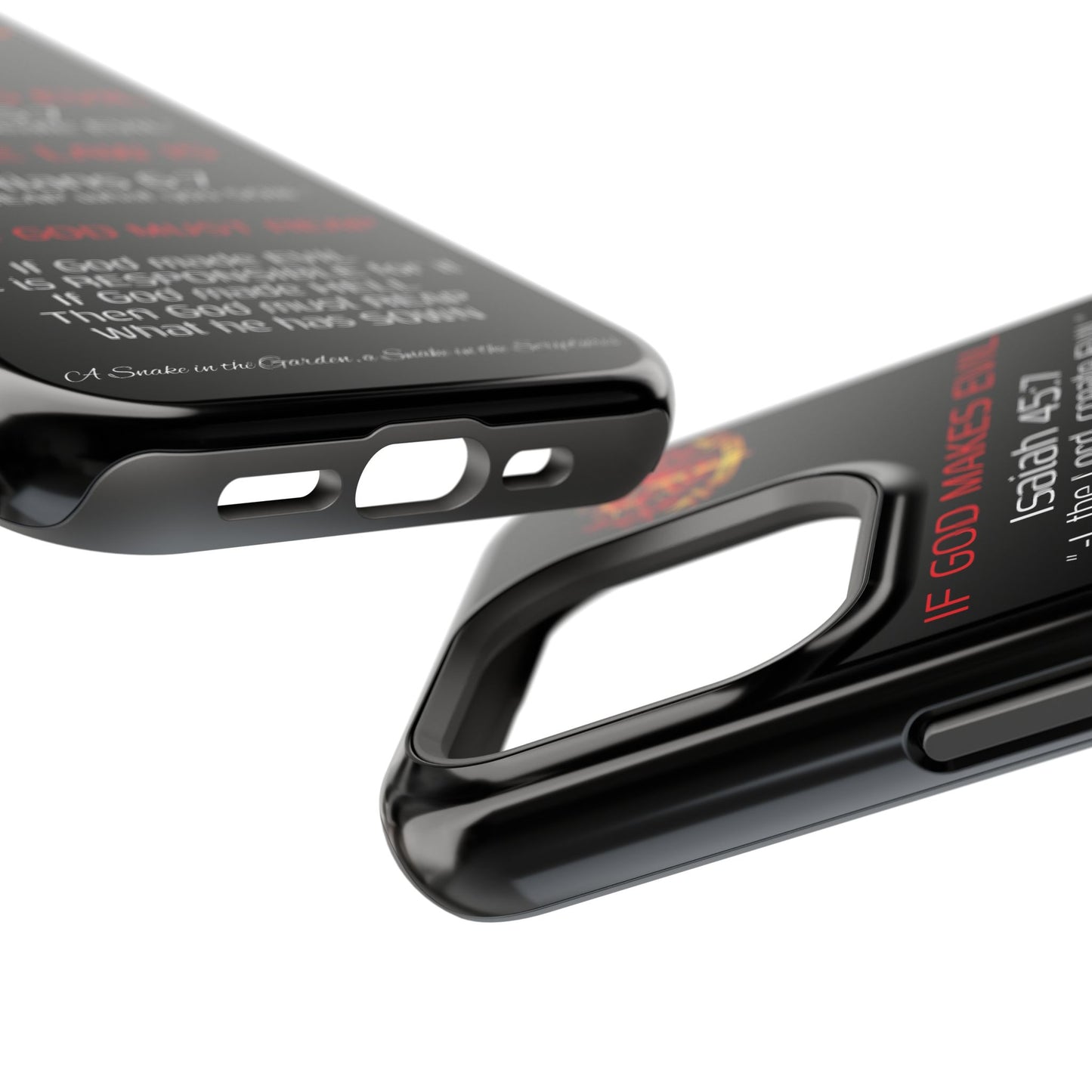 Inconsistency of God Creating Evil - (iPhone and Samsung Galaxy) Phone Case