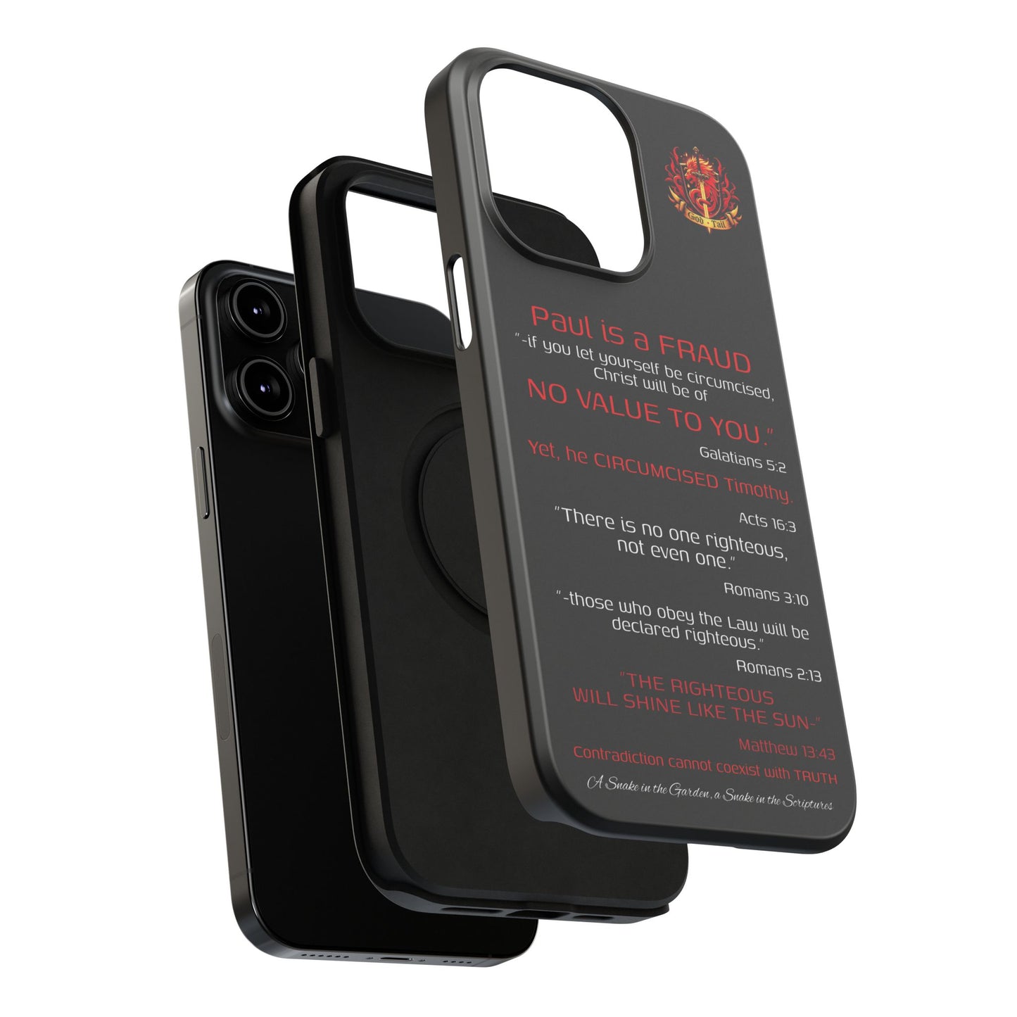 Paul's Inconsistent Philosophy - (iPhone & Samsung Galaxy) Phone Case