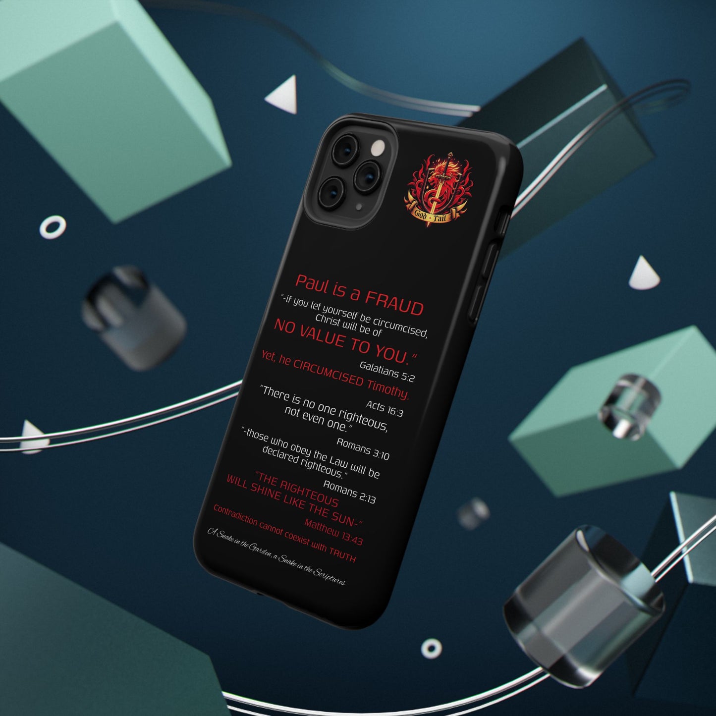 Paul's Inconsistent Philosophy - (iPhone & Samsung Galaxy) Phone Case