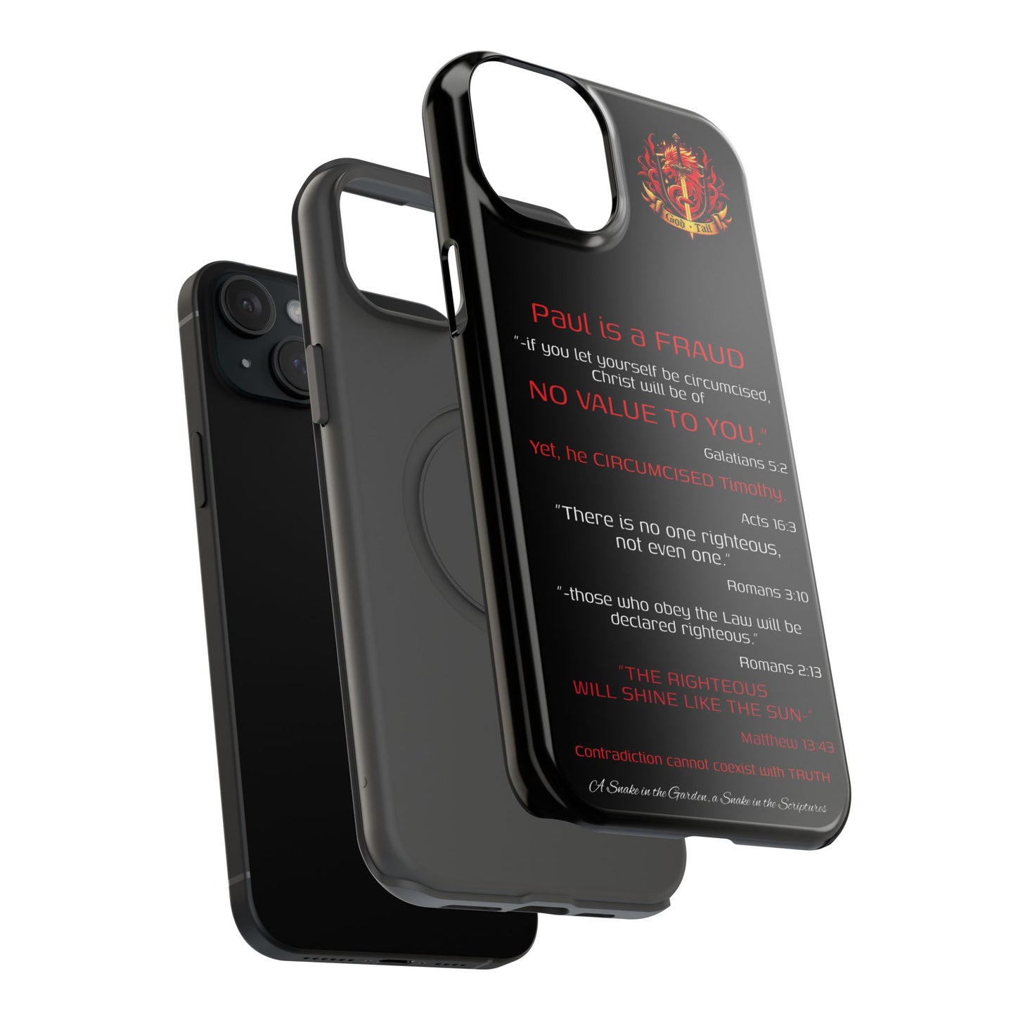 Paul's Inconsistent Philosophy - (iPhone & Samsung Galaxy) Phone Case