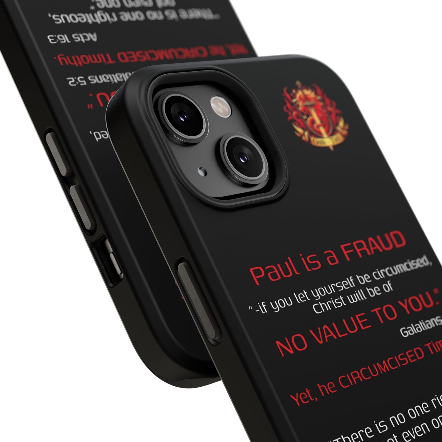 Paul's Inconsistent Philosophy - (iPhone & Samsung Galaxy) Phone Case
