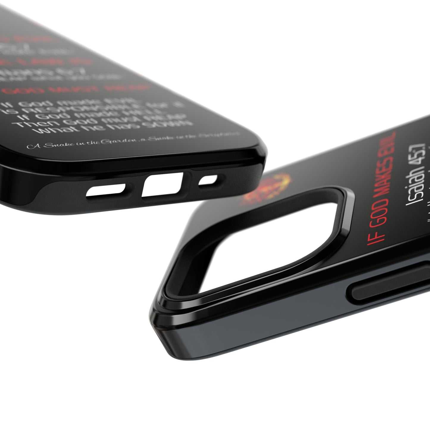 Inconsistency of God Creating Evil - (iPhone and Samsung Galaxy) Phone Case