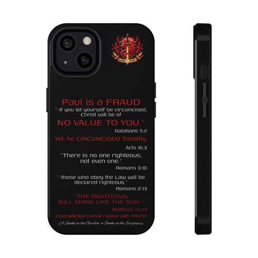 Paul's Inconsistent Philosophy - (iPhone & Samsung Galaxy) Phone Case