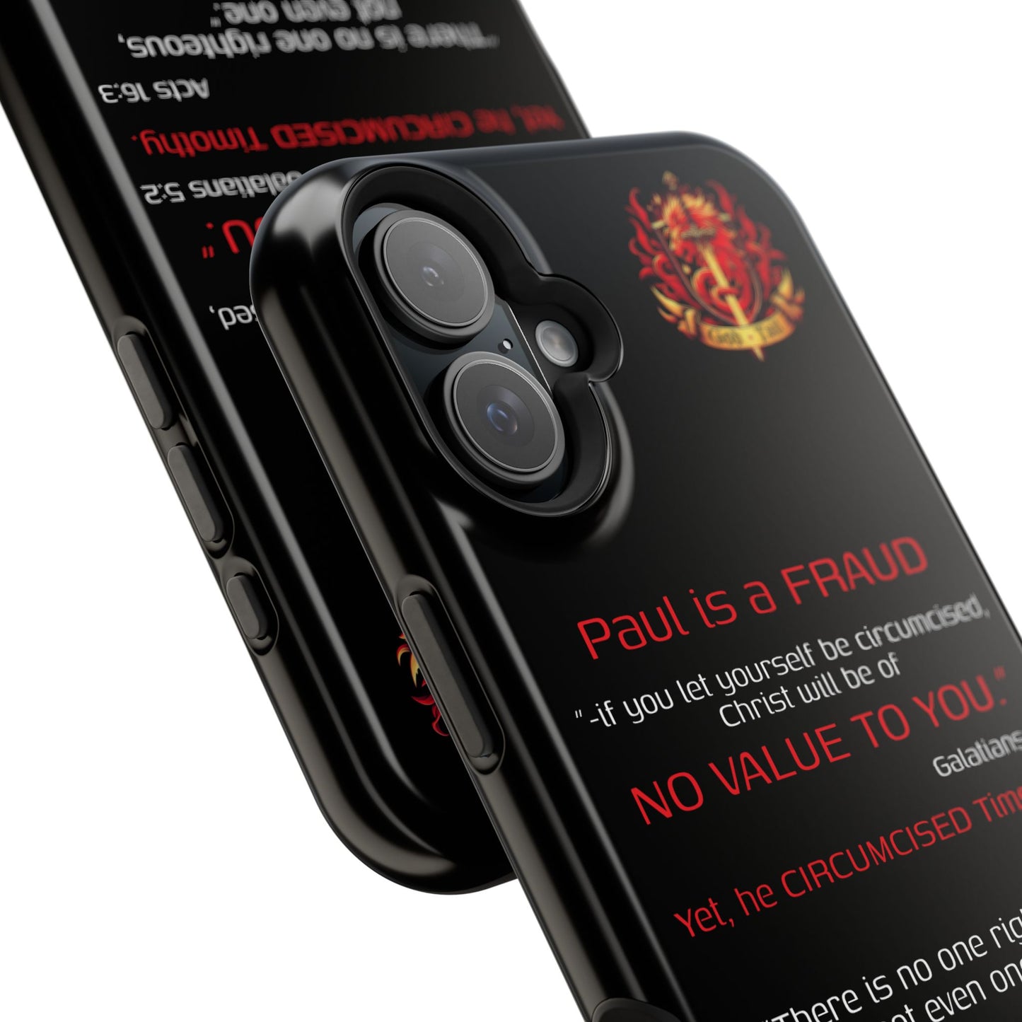 Paul's Inconsistent Philosophy - (iPhone & Samsung Galaxy) Phone Case