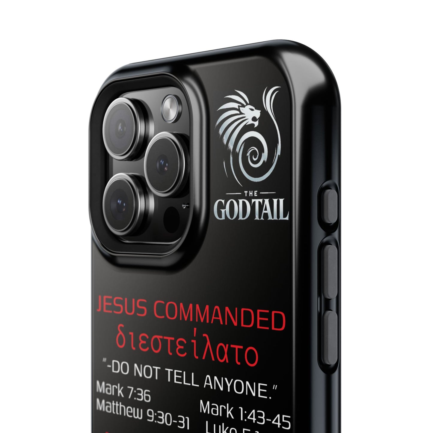 Jesus Leading to Sin Inconsistency - (iPhone & Samsung Galaxy) Phone Case