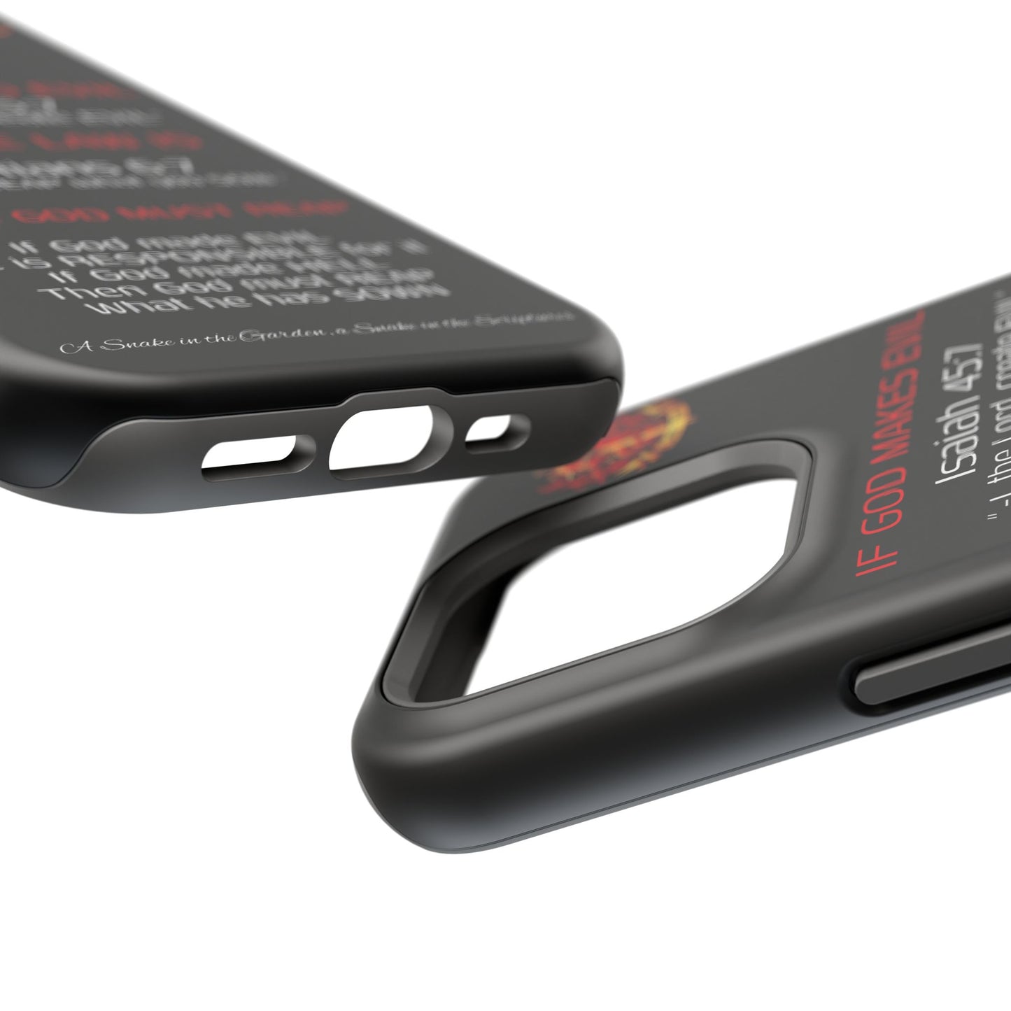 Inconsistency of God Creating Evil - (iPhone and Samsung Galaxy) Phone Case