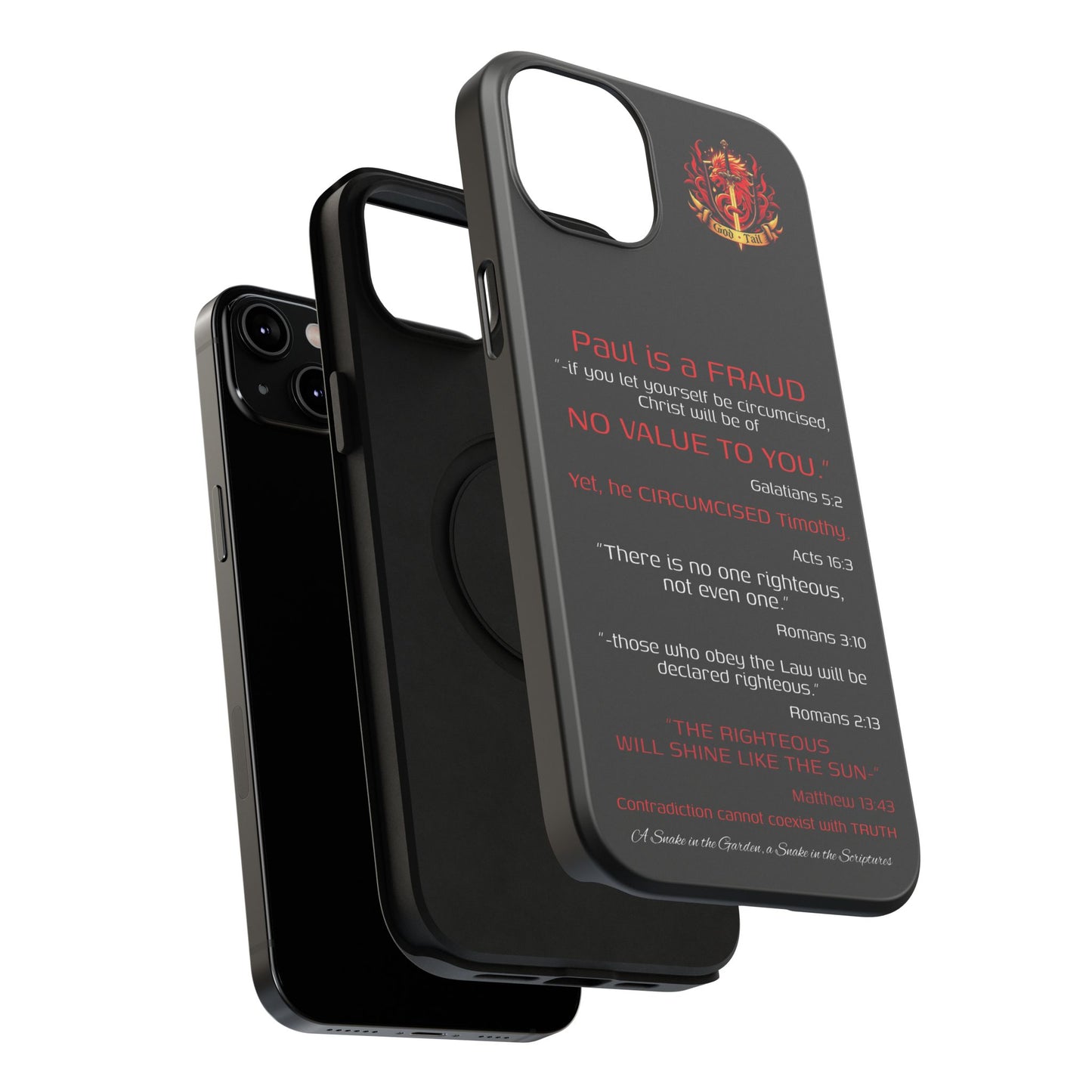 Paul's Inconsistent Philosophy - (iPhone & Samsung Galaxy) Phone Case