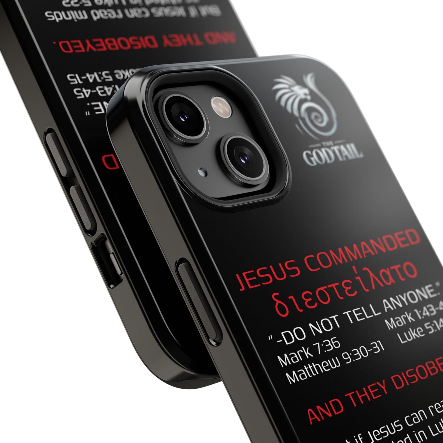 Jesus Leading to Sin Inconsistency - (iPhone & Samsung Galaxy) Phone Case
