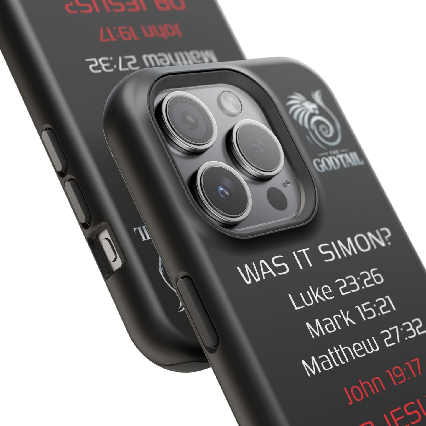 Who Carried the Cross Inconsistency - (iPhone & Samsung Galaxy) Phone Case