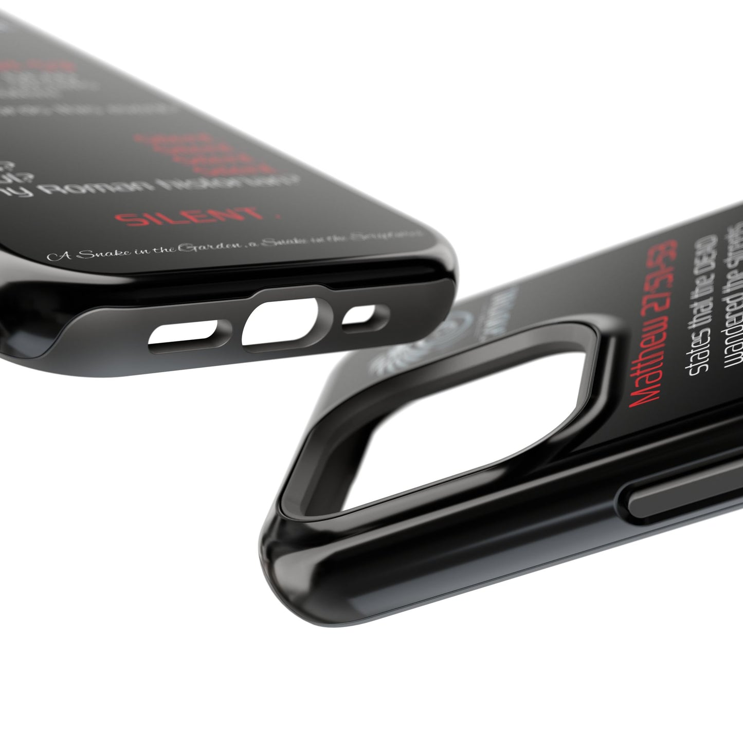 Dead Wandering the Streets Inconsistency - (iPhone & Samsung Galaxy) Religious Phone Case
