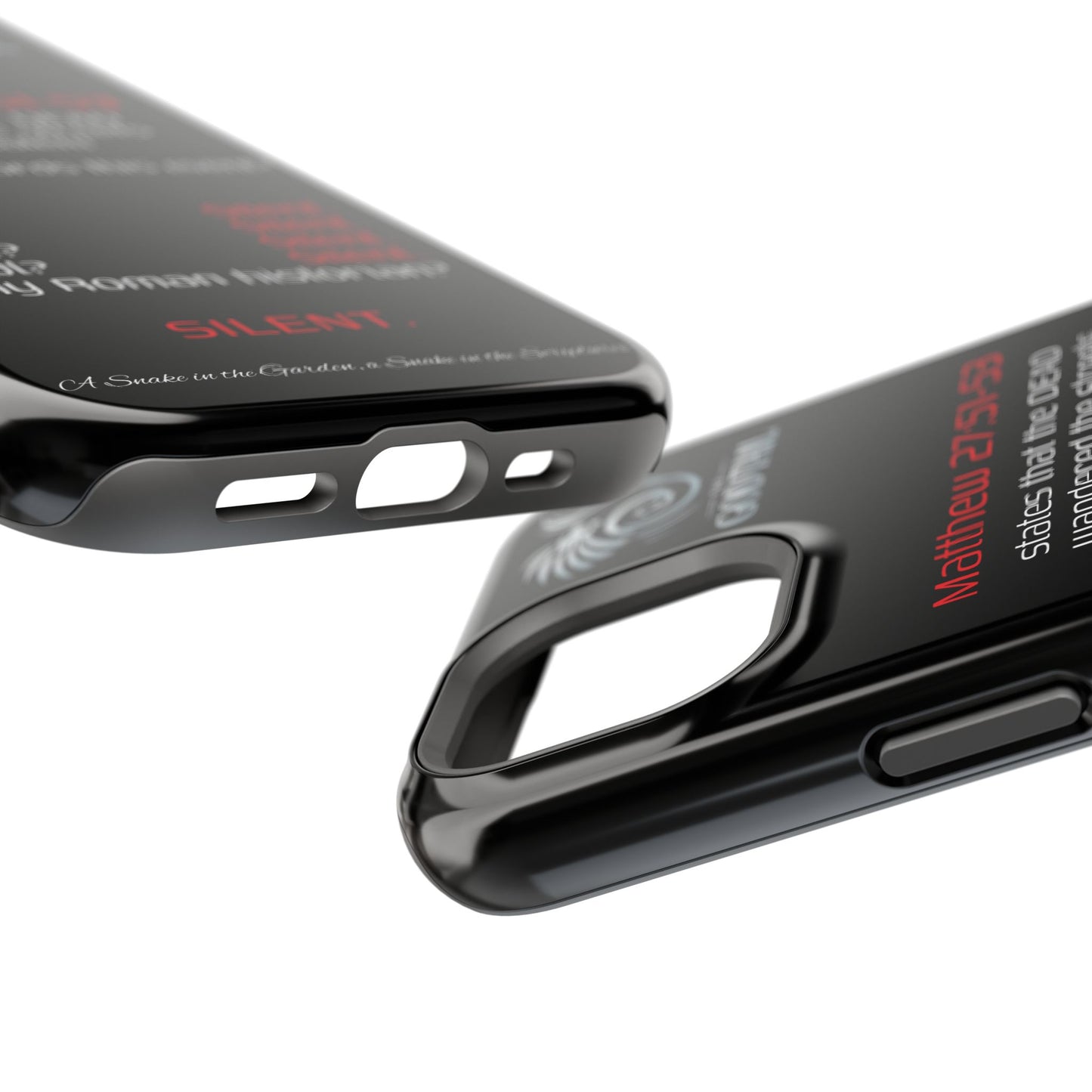 Dead Wandering the Streets Inconsistency - (iPhone & Samsung Galaxy) Religious Phone Case