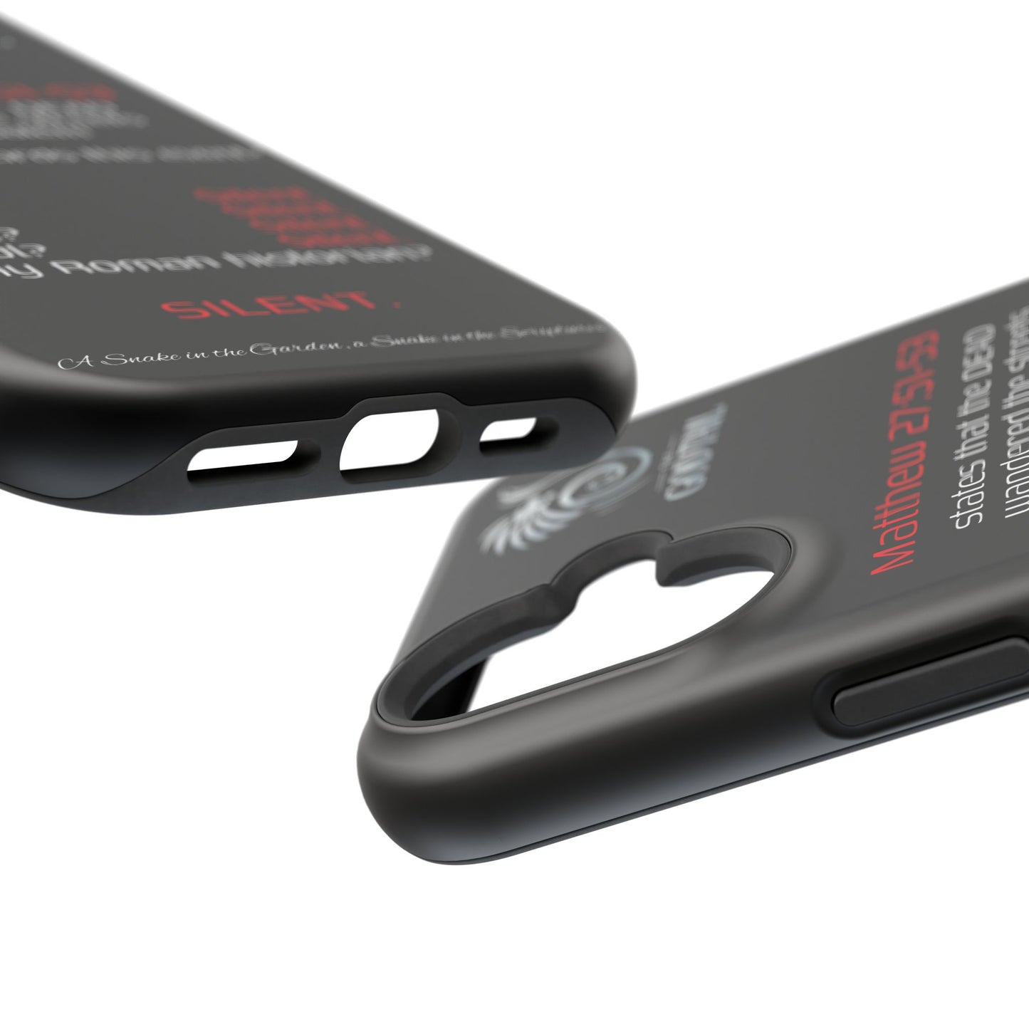 Dead Wandering the Streets Inconsistency - (iPhone & Samsung Galaxy) Religious Phone Case