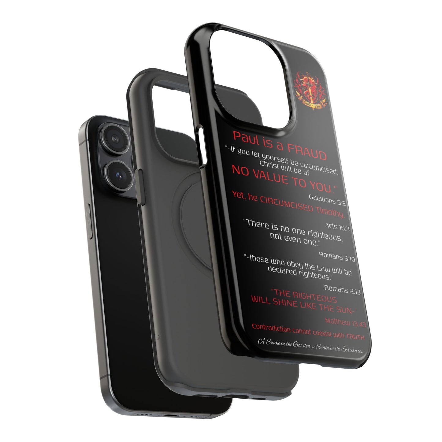 Paul's Inconsistent Philosophy - (iPhone & Samsung Galaxy) Phone Case