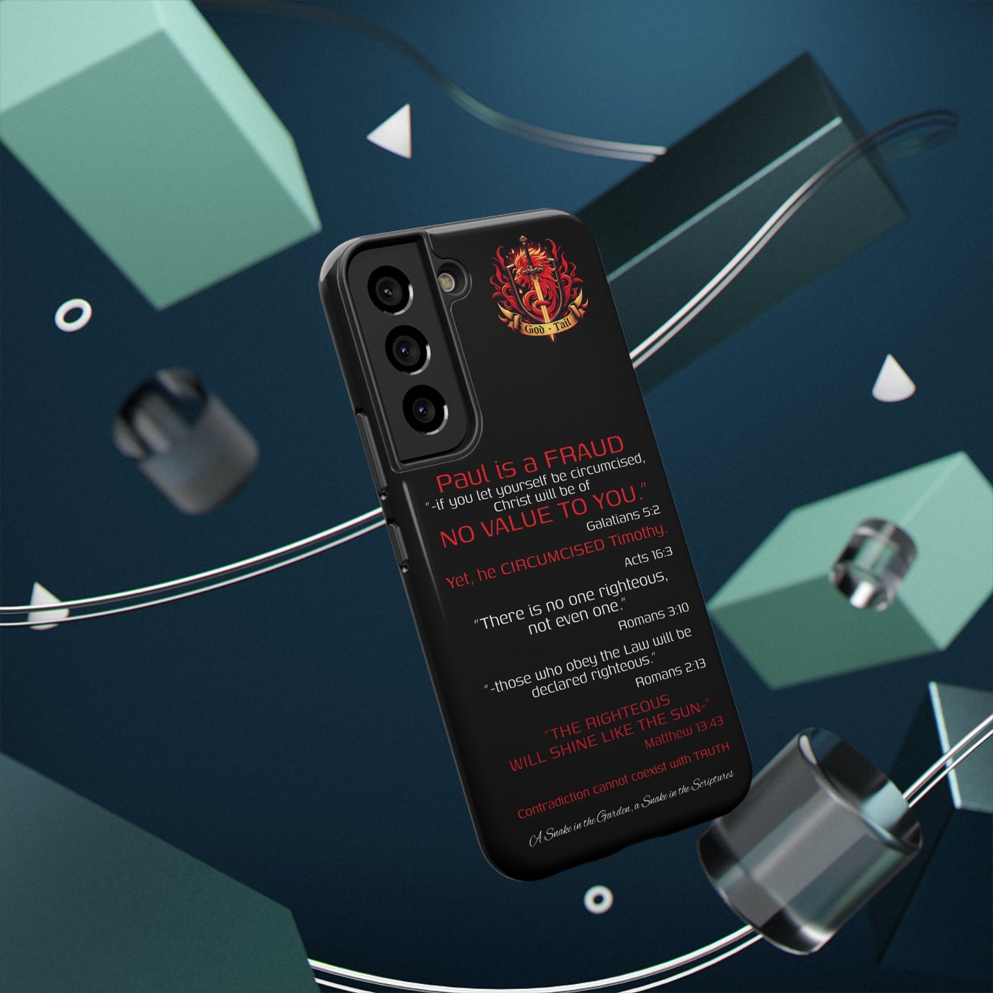 Paul's Inconsistent Philosophy - (iPhone & Samsung Galaxy) Phone Case