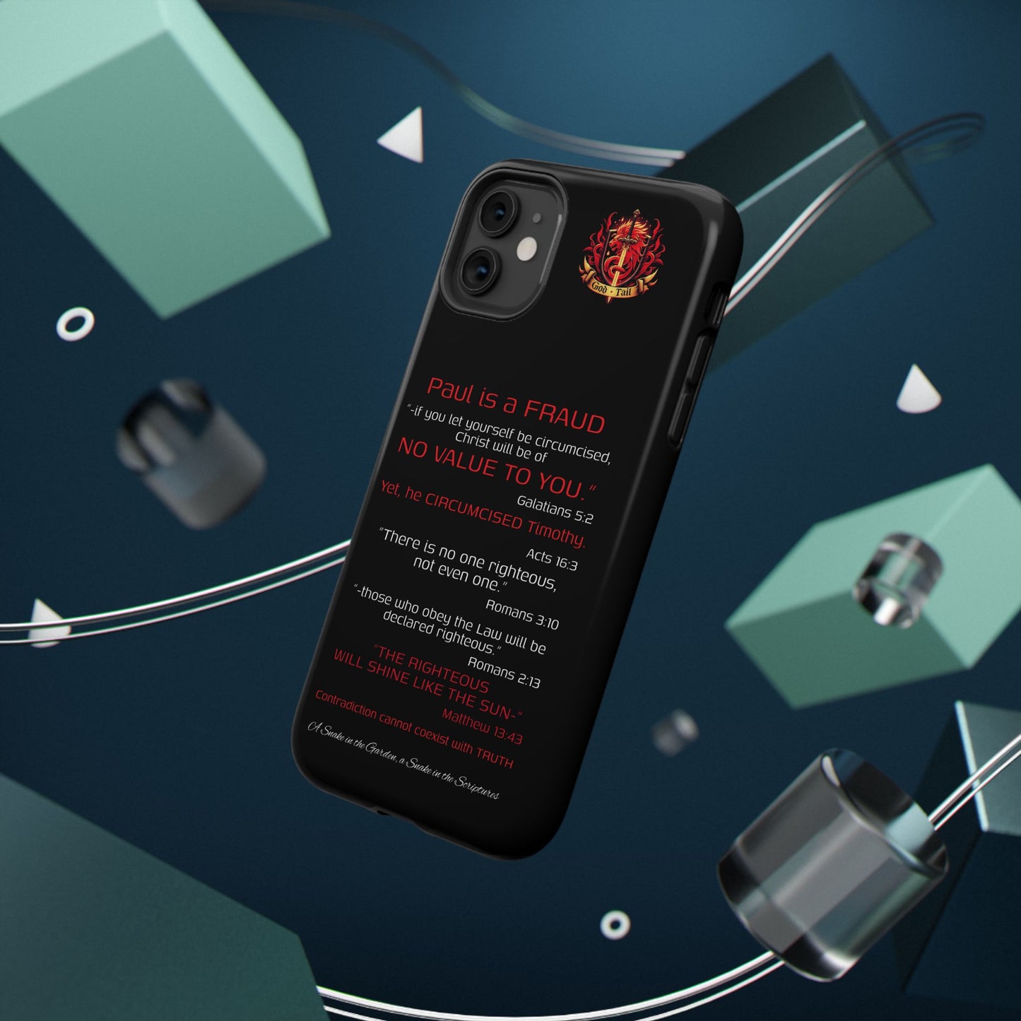 Paul's Inconsistent Philosophy - (iPhone & Samsung Galaxy) Phone Case
