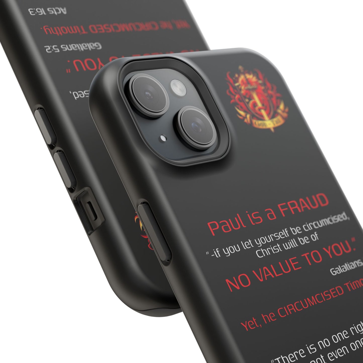 Paul's Inconsistent Philosophy - (iPhone & Samsung Galaxy) Phone Case