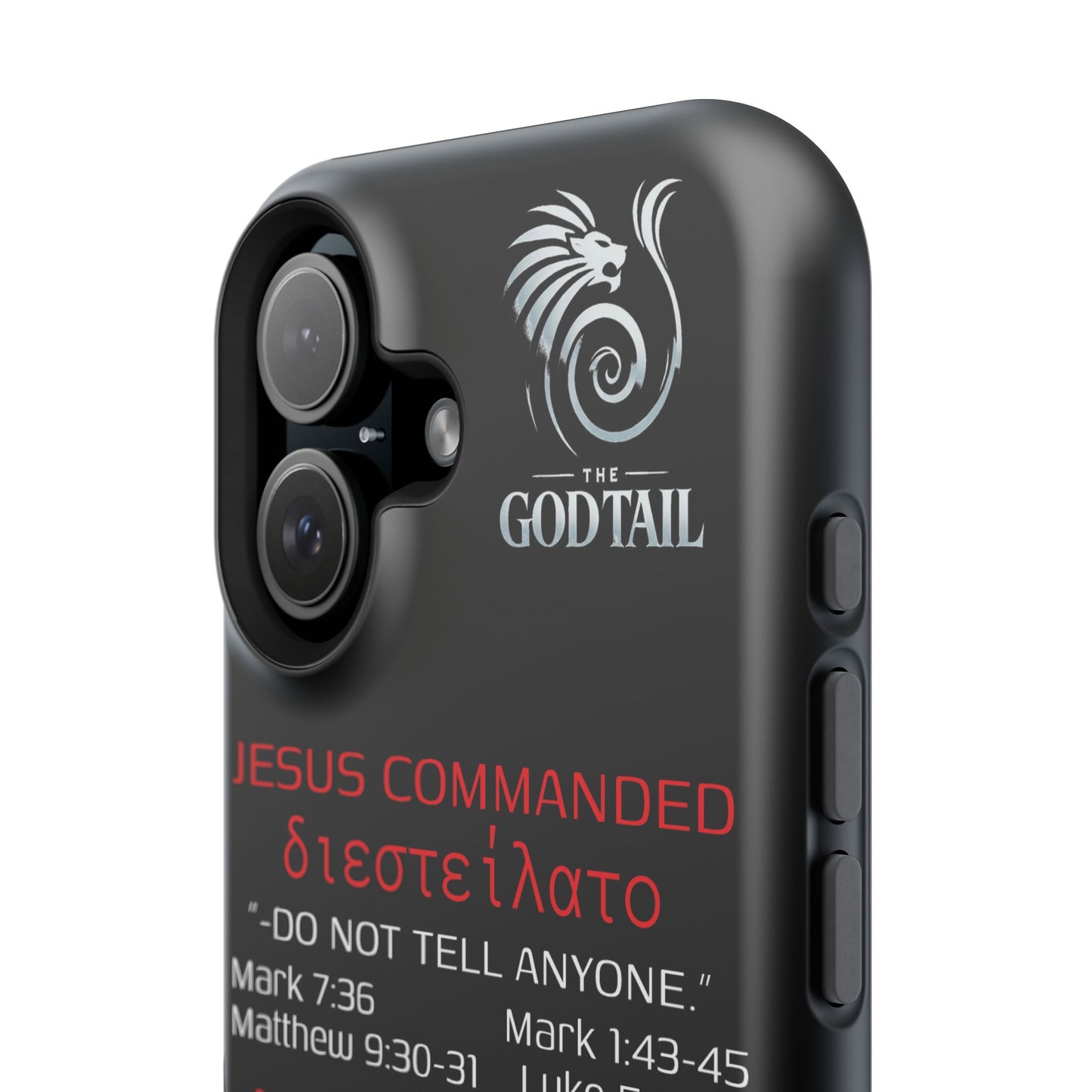 Jesus Leading to Sin Inconsistency - (iPhone & Samsung Galaxy) Phone Case