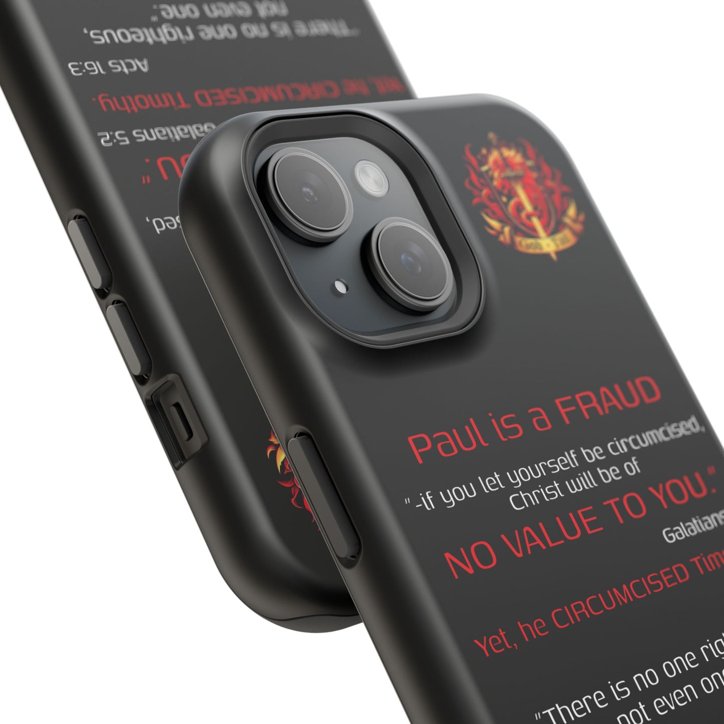 Paul's Inconsistent Philosophy - (iPhone & Samsung Galaxy) Phone Case