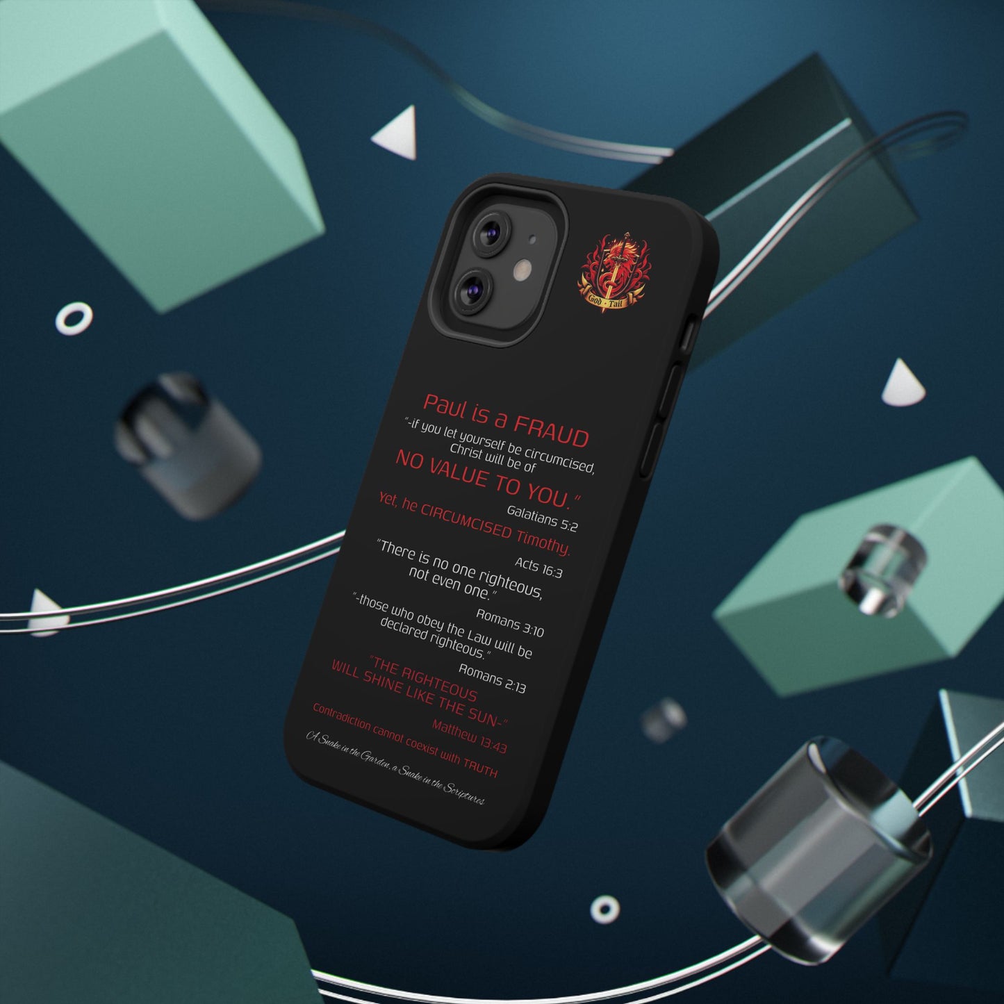 Paul's Inconsistent Philosophy - (iPhone & Samsung Galaxy) Phone Case