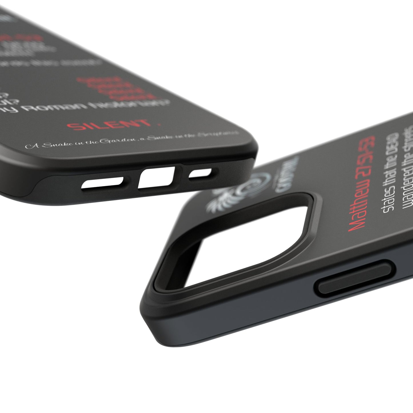 Dead Wandering the Streets Inconsistency - (iPhone & Samsung Galaxy) Religious Phone Case