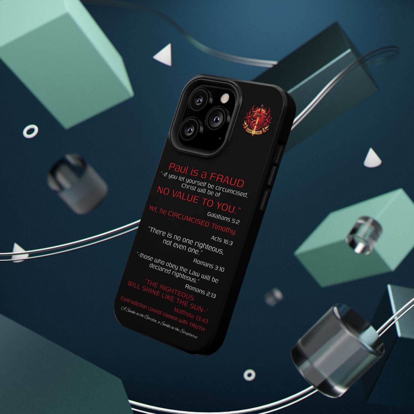 Paul's Inconsistent Philosophy - (iPhone & Samsung Galaxy) Phone Case