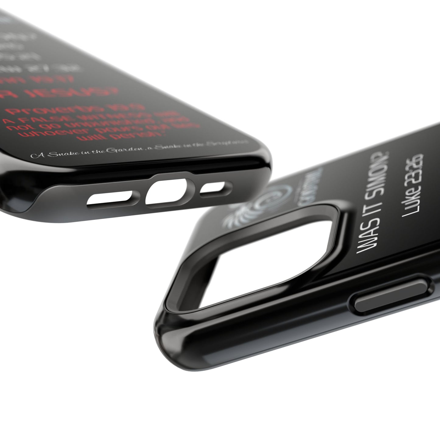 Who Carried the Cross Inconsistency - (iPhone & Samsung Galaxy) Phone Case