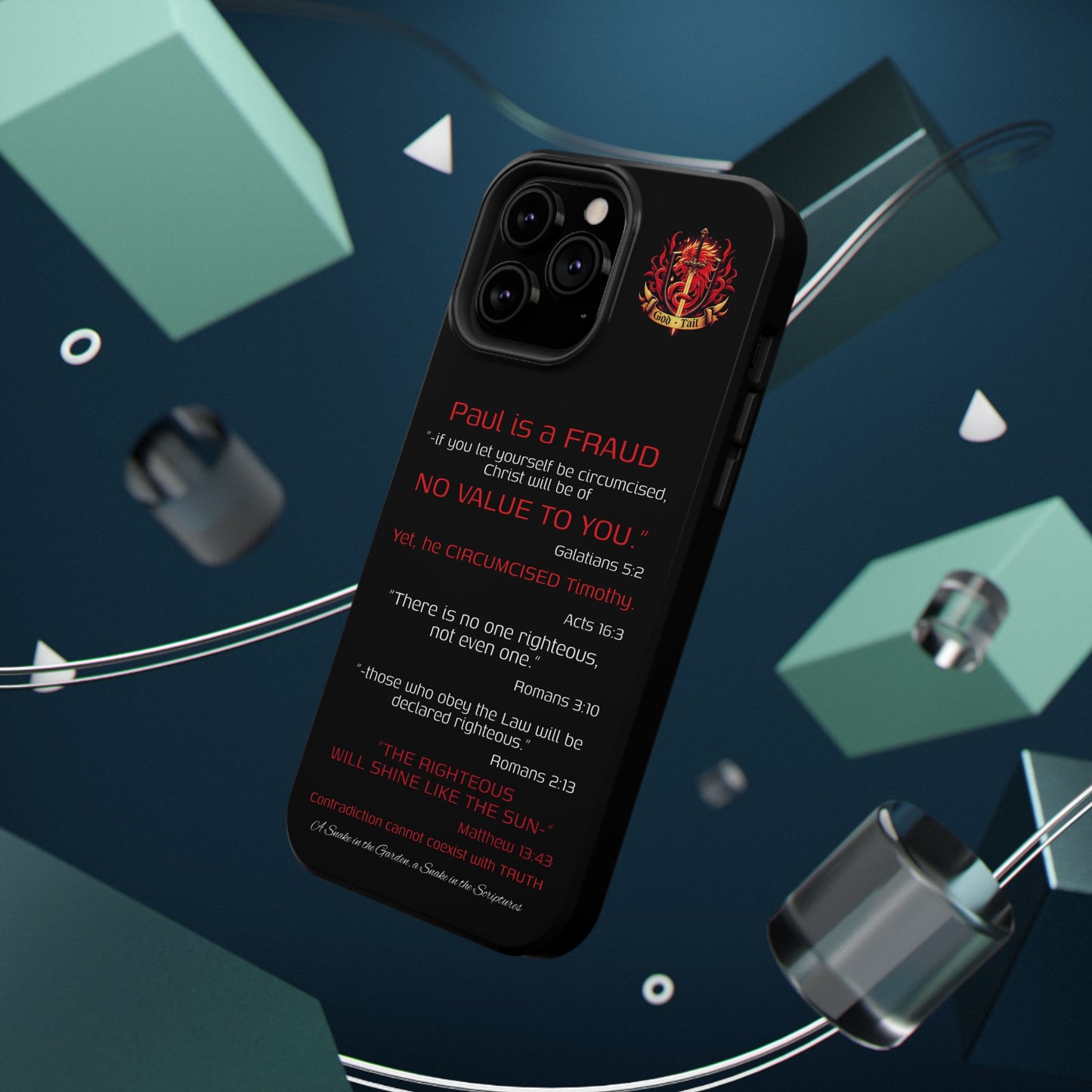 Paul's Inconsistent Philosophy - (iPhone & Samsung Galaxy) Phone Case