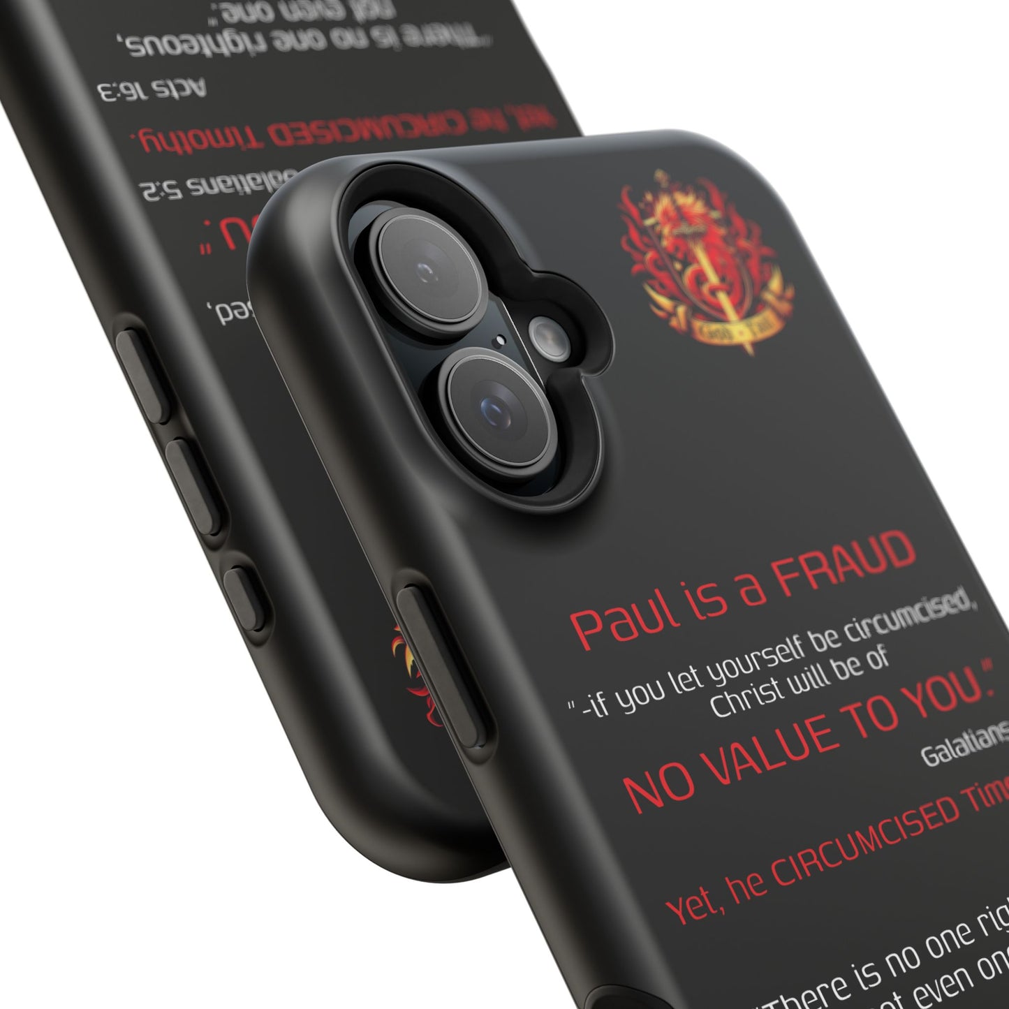 Paul's Inconsistent Philosophy - (iPhone & Samsung Galaxy) Phone Case