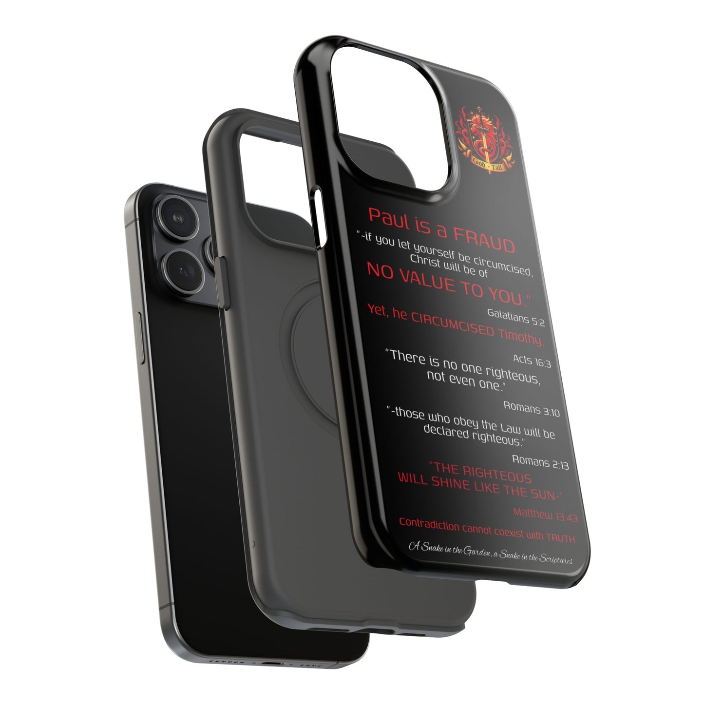 Paul's Inconsistent Philosophy - (iPhone & Samsung Galaxy) Phone Case
