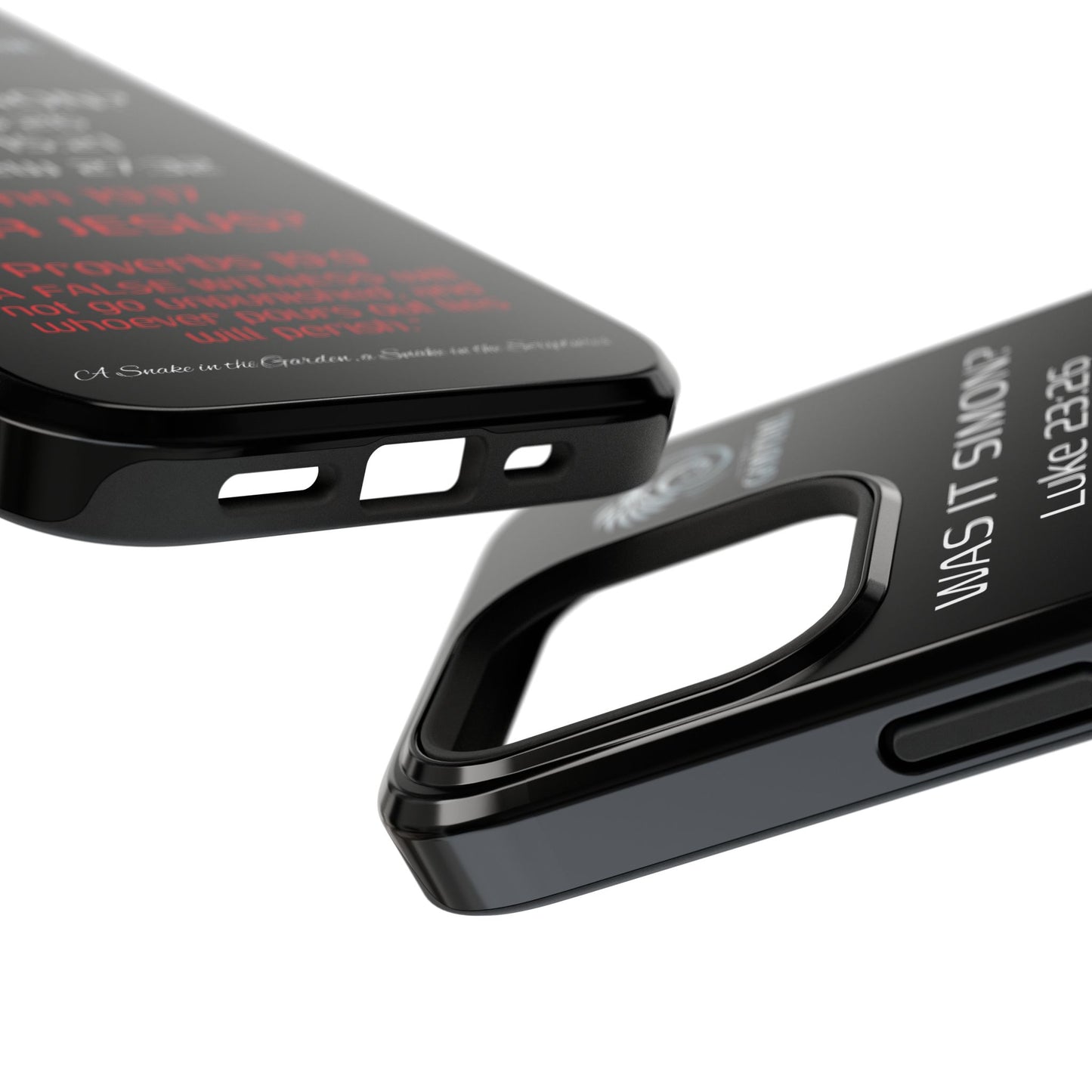 Who Carried the Cross Inconsistency - (iPhone & Samsung Galaxy) Phone Case