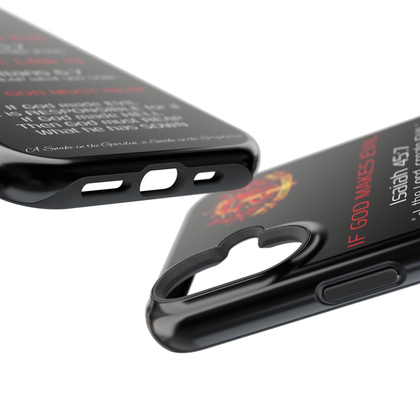 Inconsistency of God Creating Evil - (iPhone and Samsung Galaxy) Phone Case