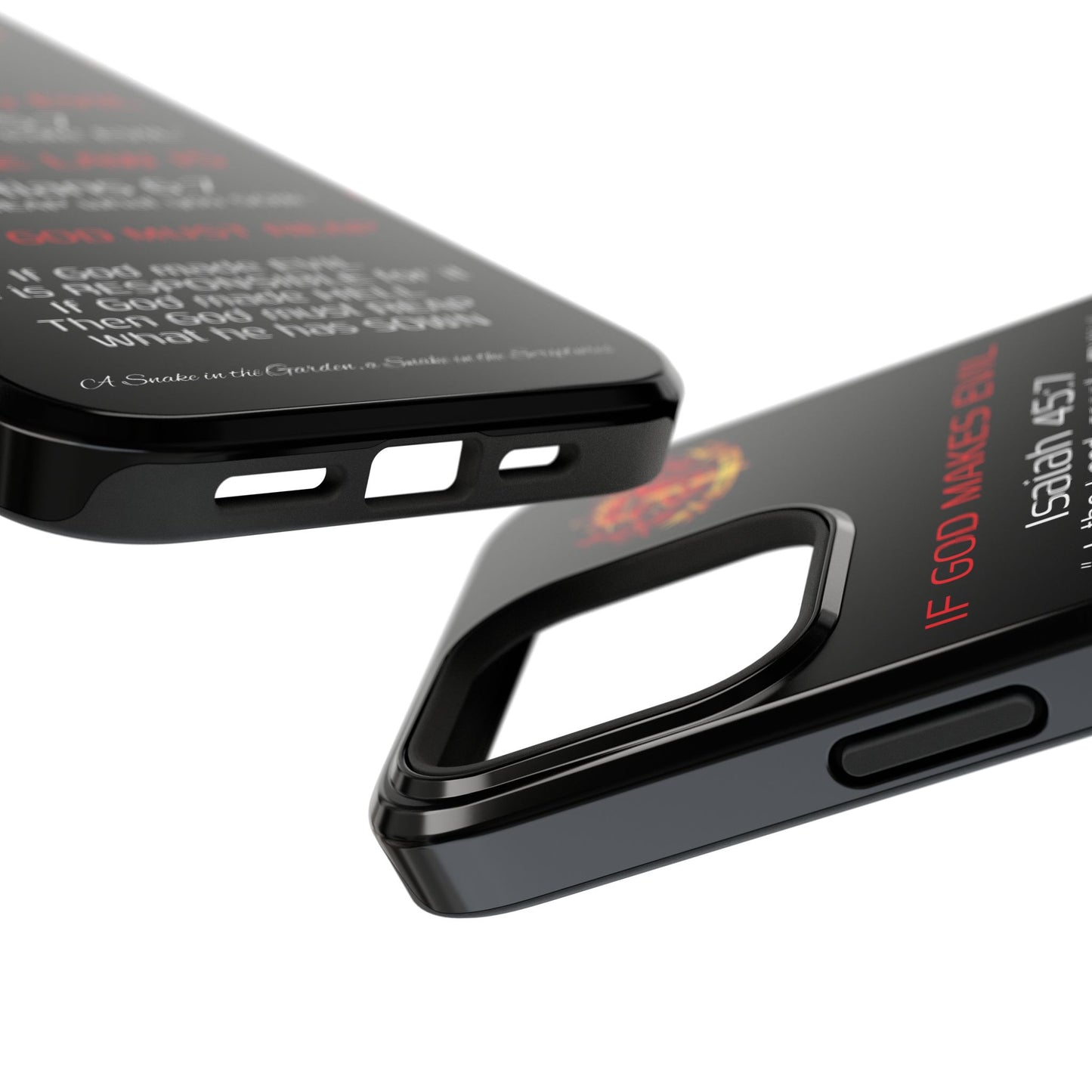 Inconsistency of God Creating Evil - (iPhone and Samsung Galaxy) Phone Case