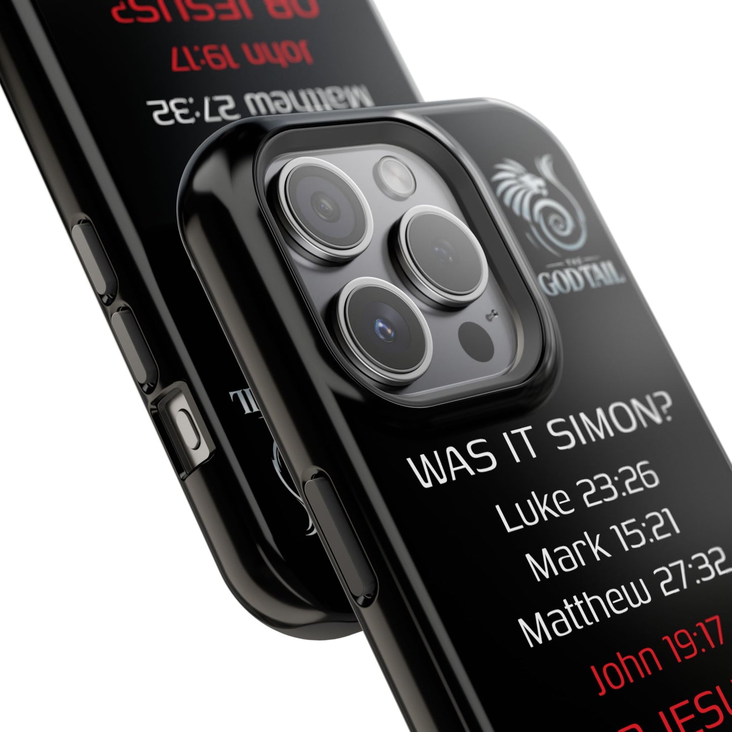Who Carried the Cross Inconsistency - (iPhone & Samsung Galaxy) Phone Case