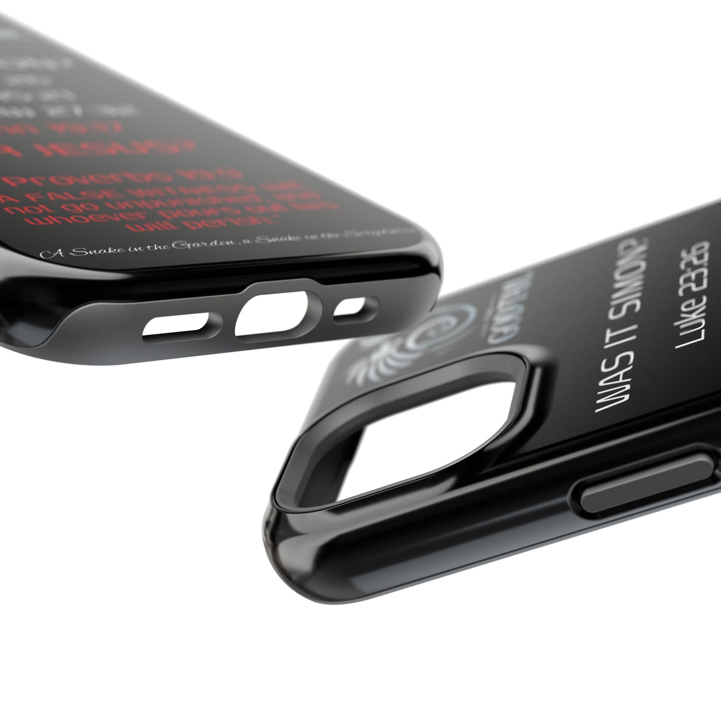 Who Carried the Cross Inconsistency - (iPhone & Samsung Galaxy) Phone Case