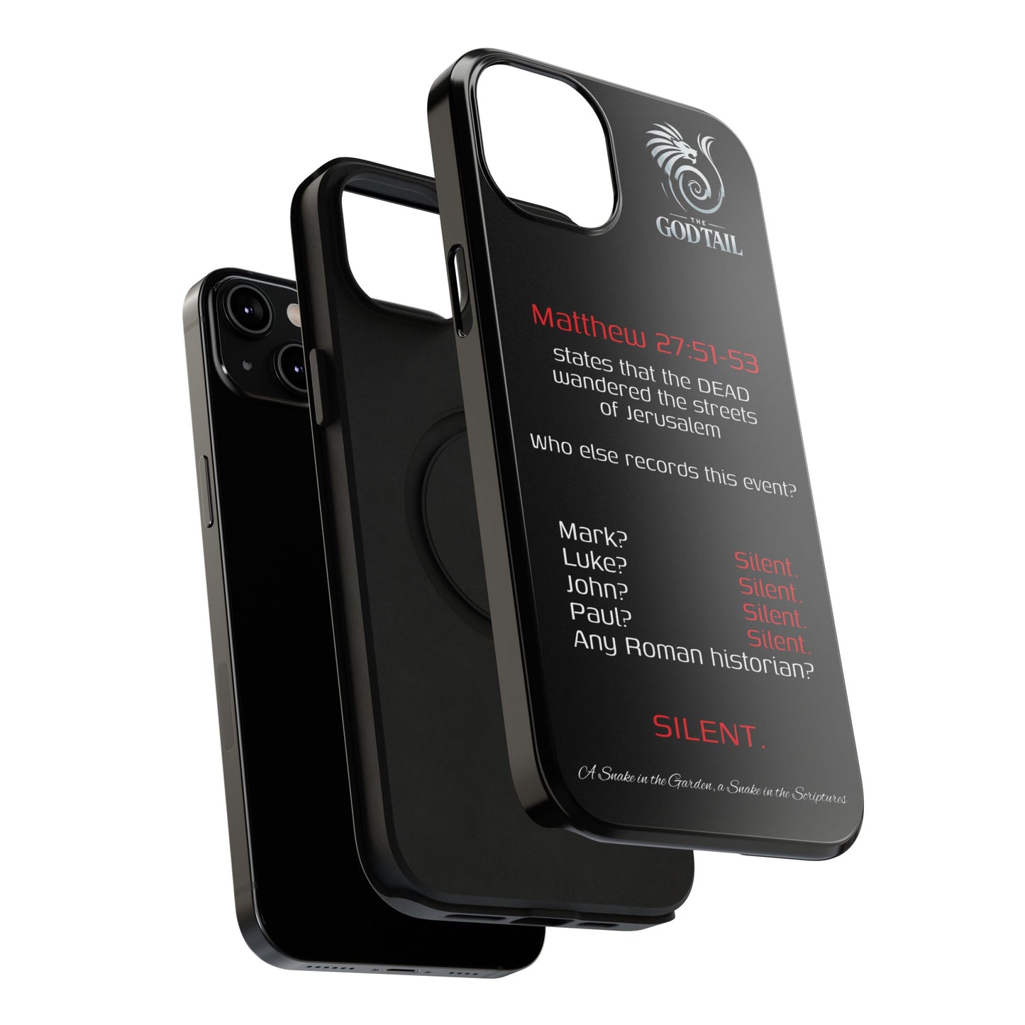 Dead Wandering the Streets Inconsistency - (iPhone & Samsung Galaxy) Religious Phone Case