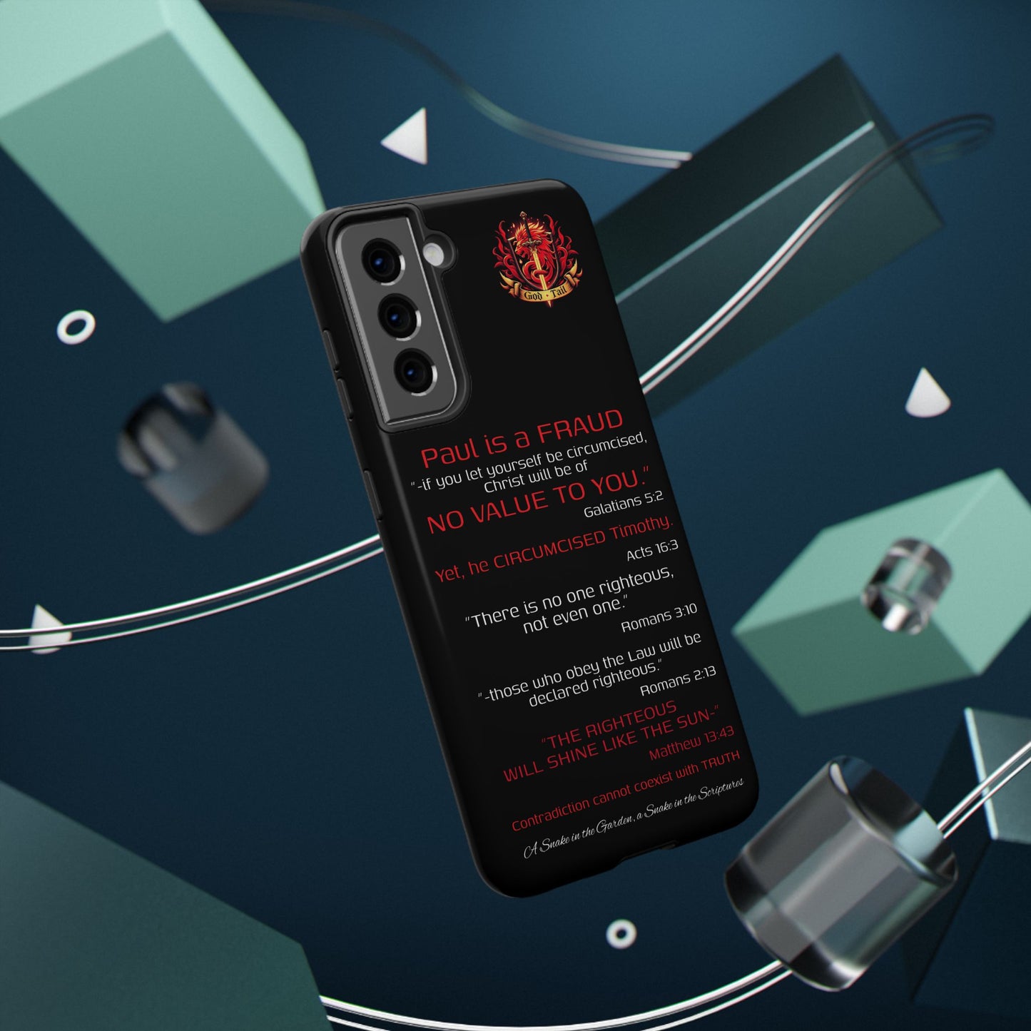 Paul's Inconsistent Philosophy - (iPhone & Samsung Galaxy) Phone Case
