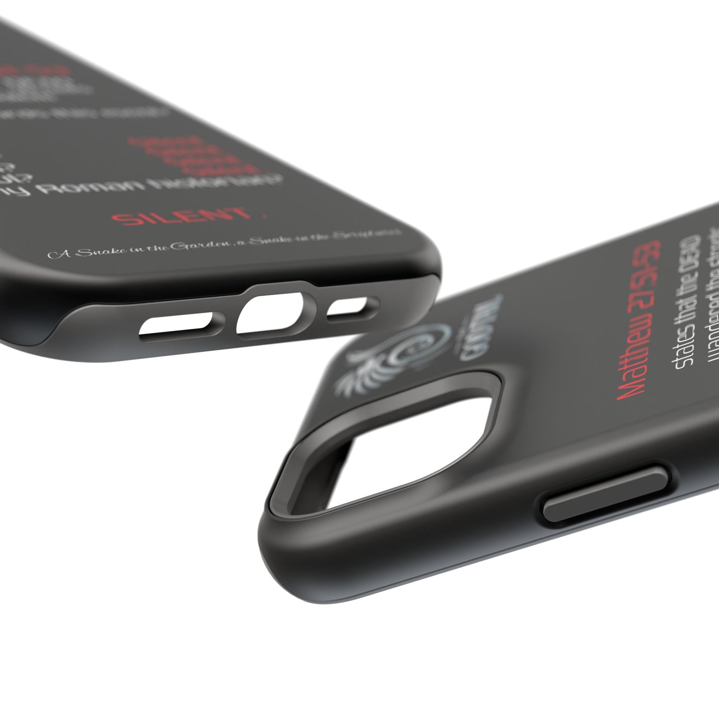 Dead Wandering the Streets Inconsistency - (iPhone & Samsung Galaxy) Religious Phone Case
